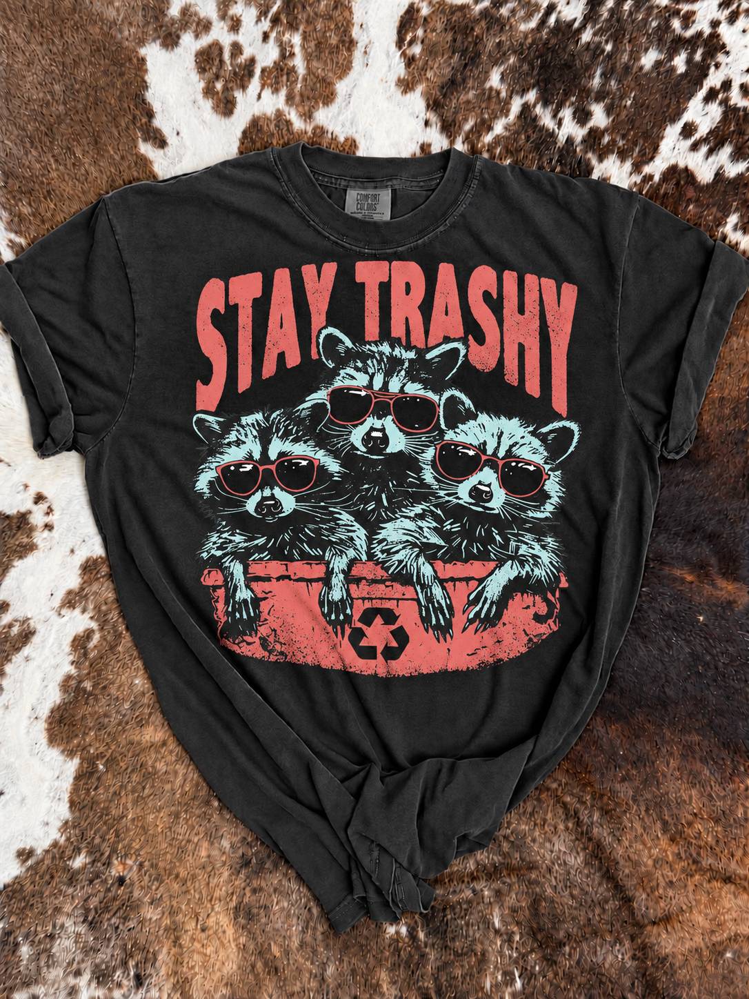 Stay Trashy Raccoon | Comfort Colors Graphic Tees