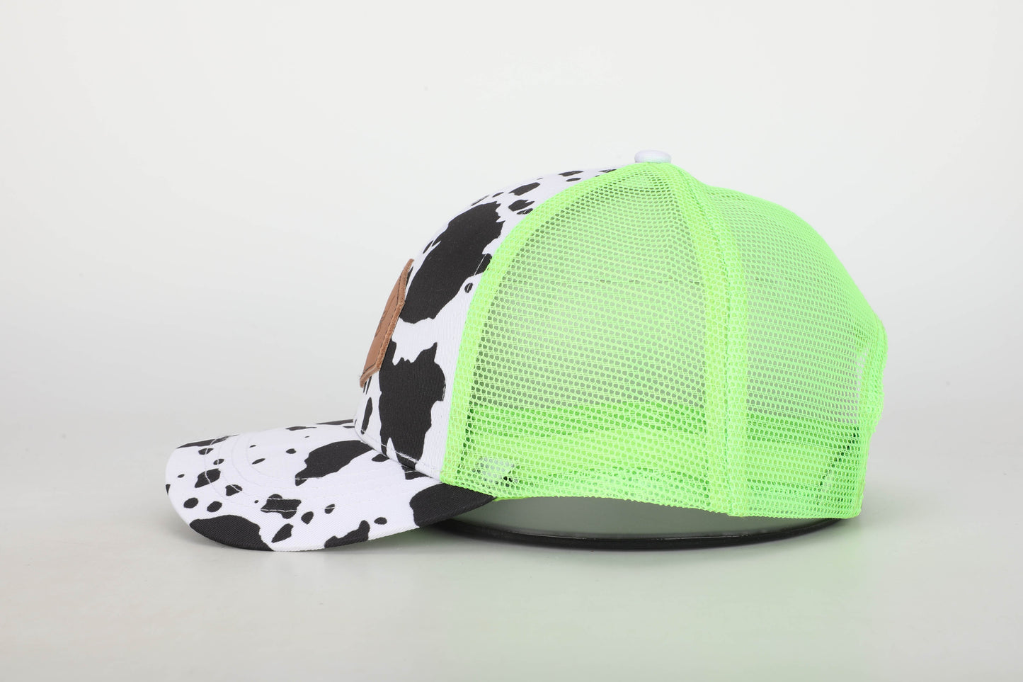 Green Highland Cow Trucker Hat