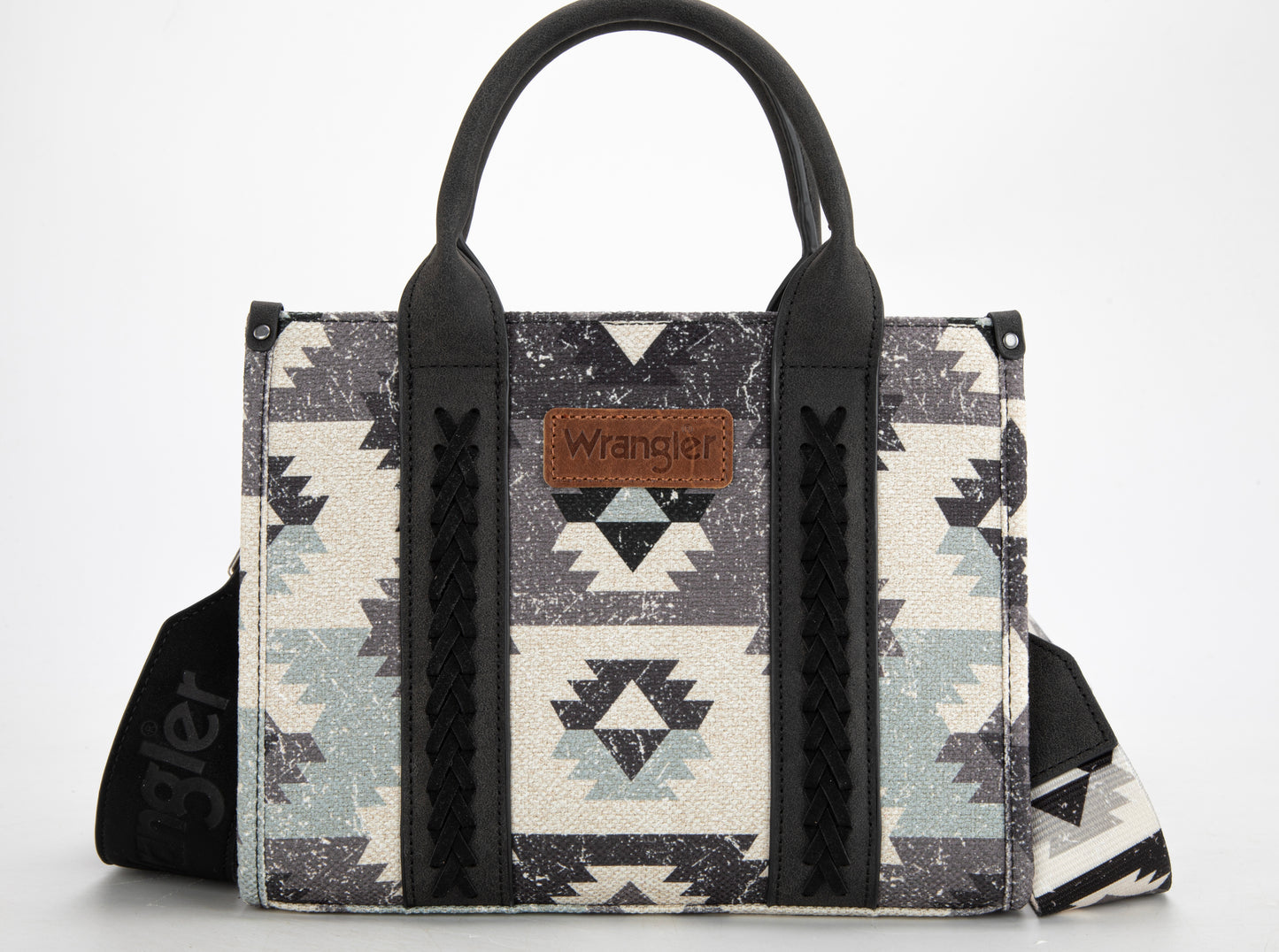 Dani Morgan's x Wrangler Retro Southwest Crossbody Canvas Tote