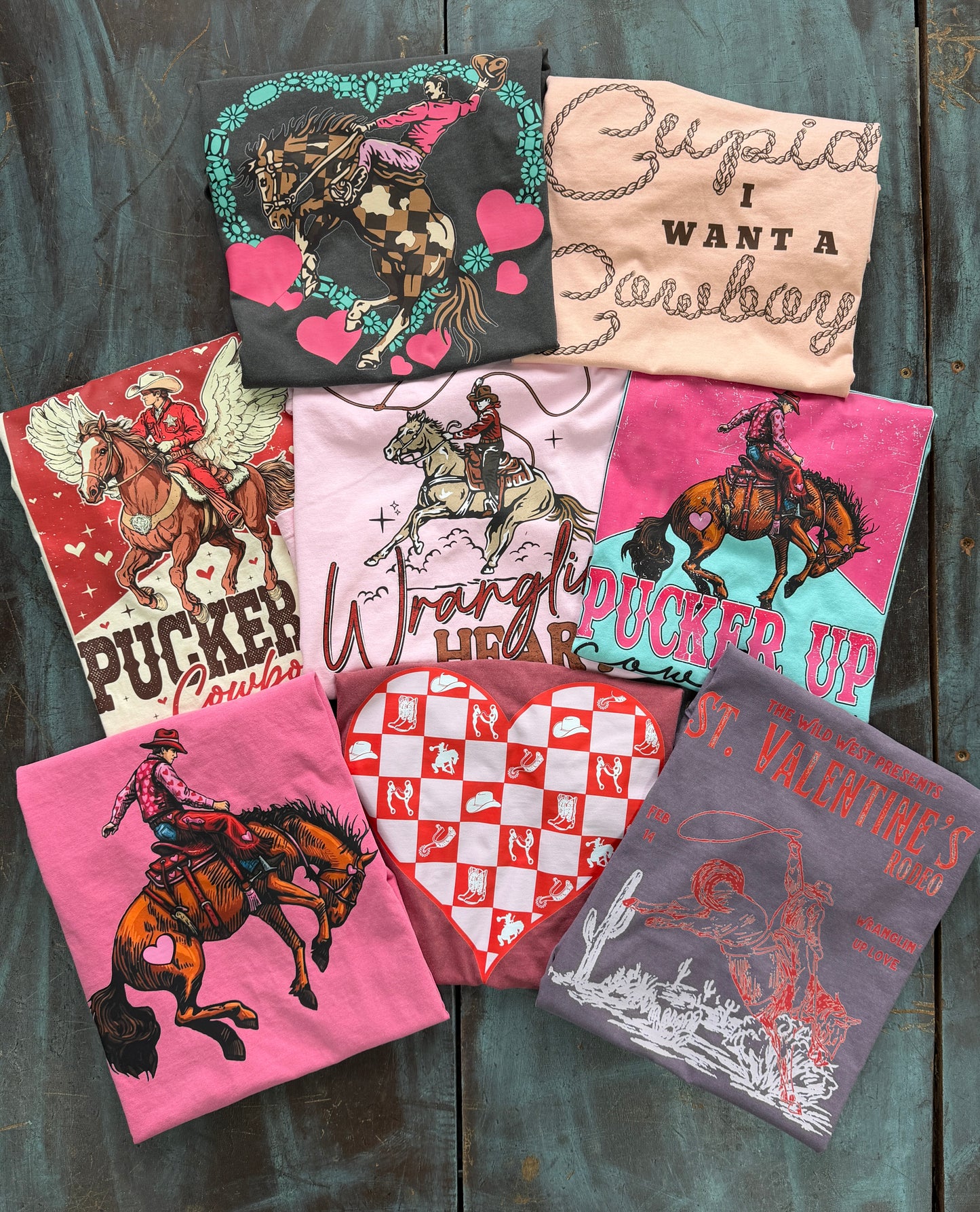 💘 Valentine’s Day Western Mystery Tee Bundle (2-Pack) 💘