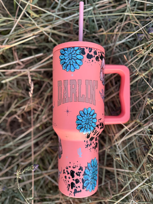Darlin Desert Drinker 40 oz Western Tumbler