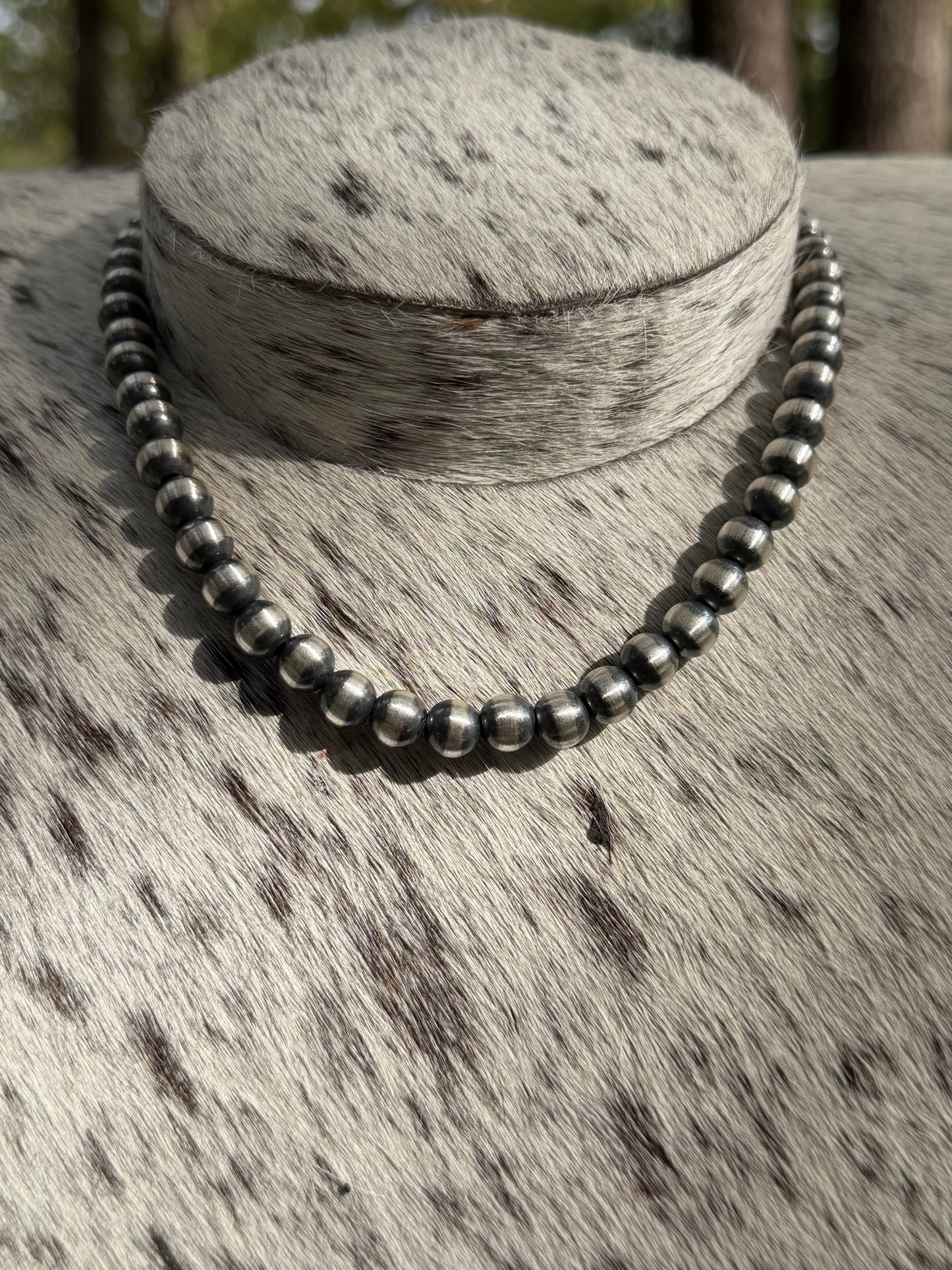 8MM 16 Inch Machine Made Pearl Necklace