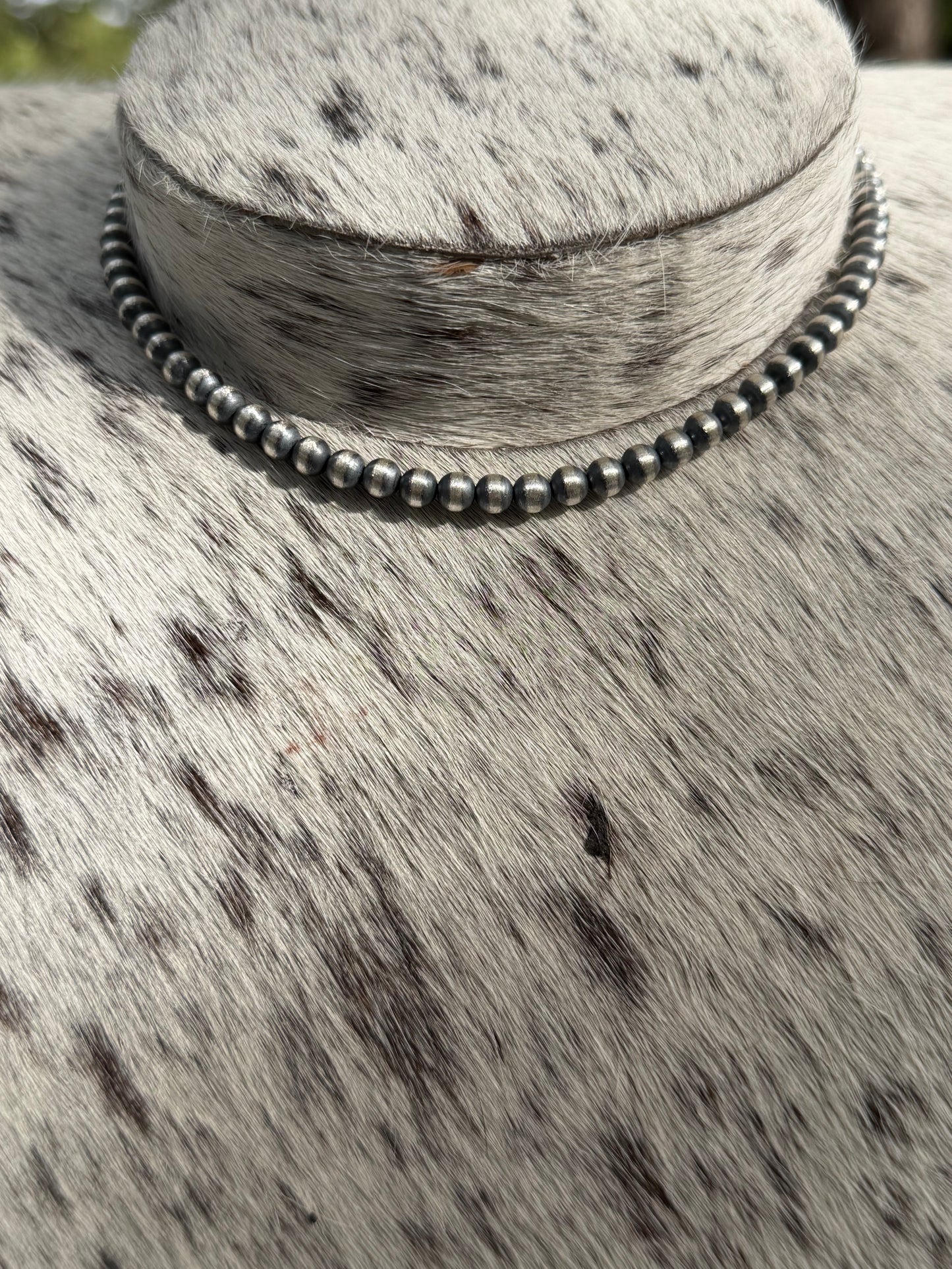 5MM 14inch Machine Made Pearl Necklace