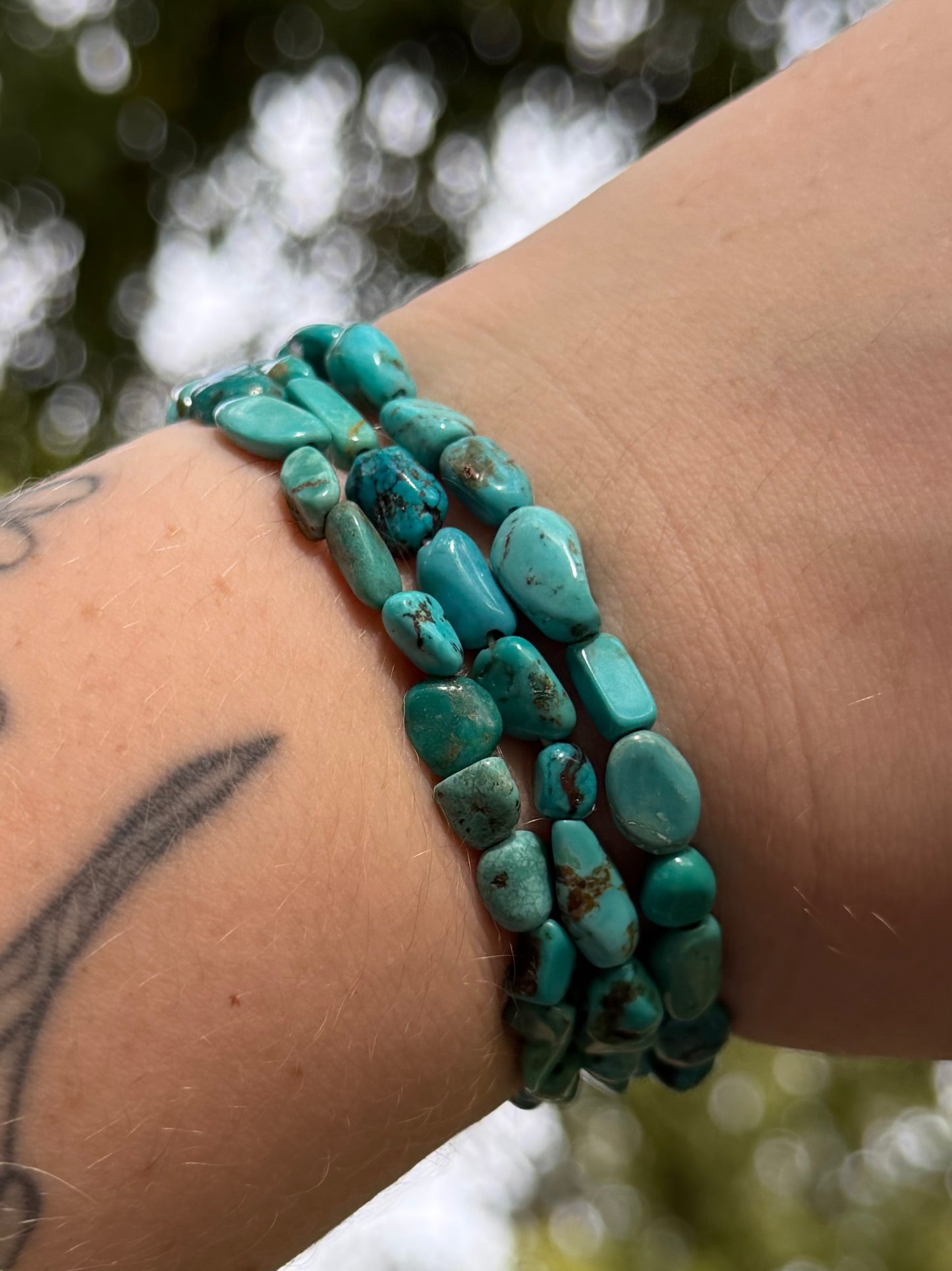 Turquoise Stretchy Bracelet