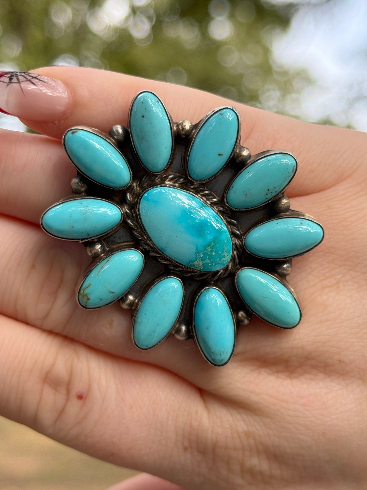 Betta Lee | Kingman Cluster Adjustable Ring