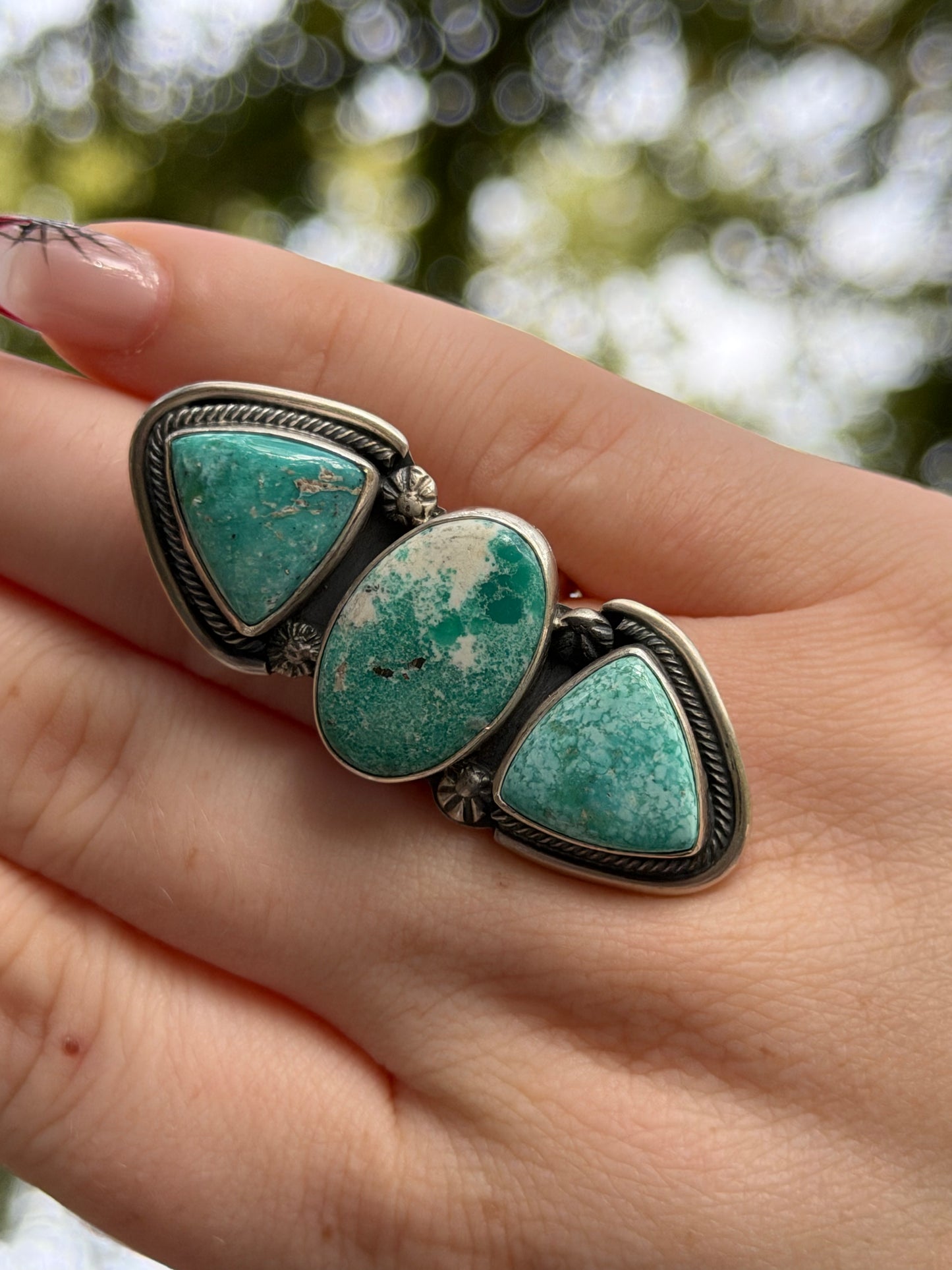 Danny Henio | Three Stone Adjustable Ring