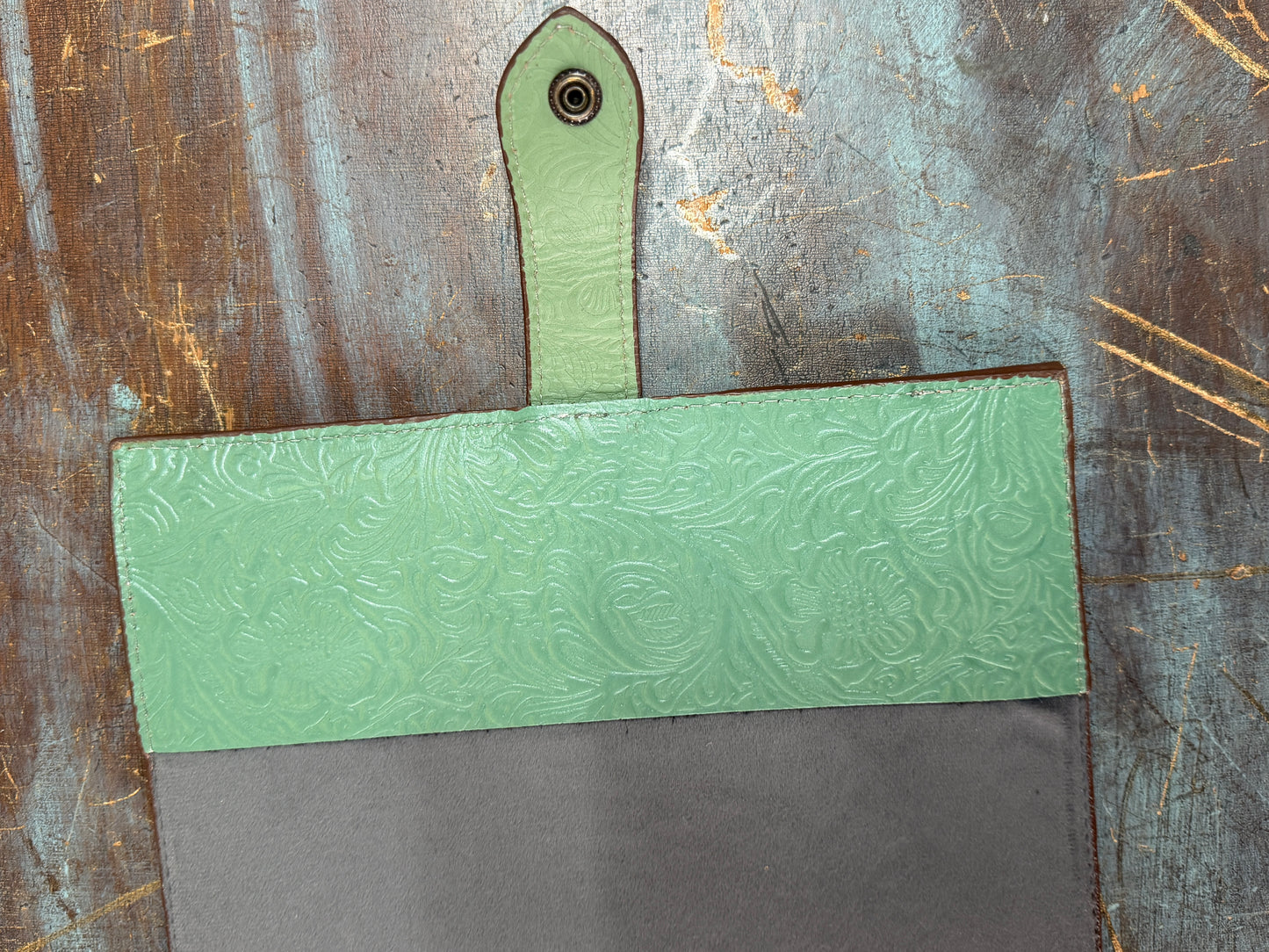 Leather Tooled Bible Cover