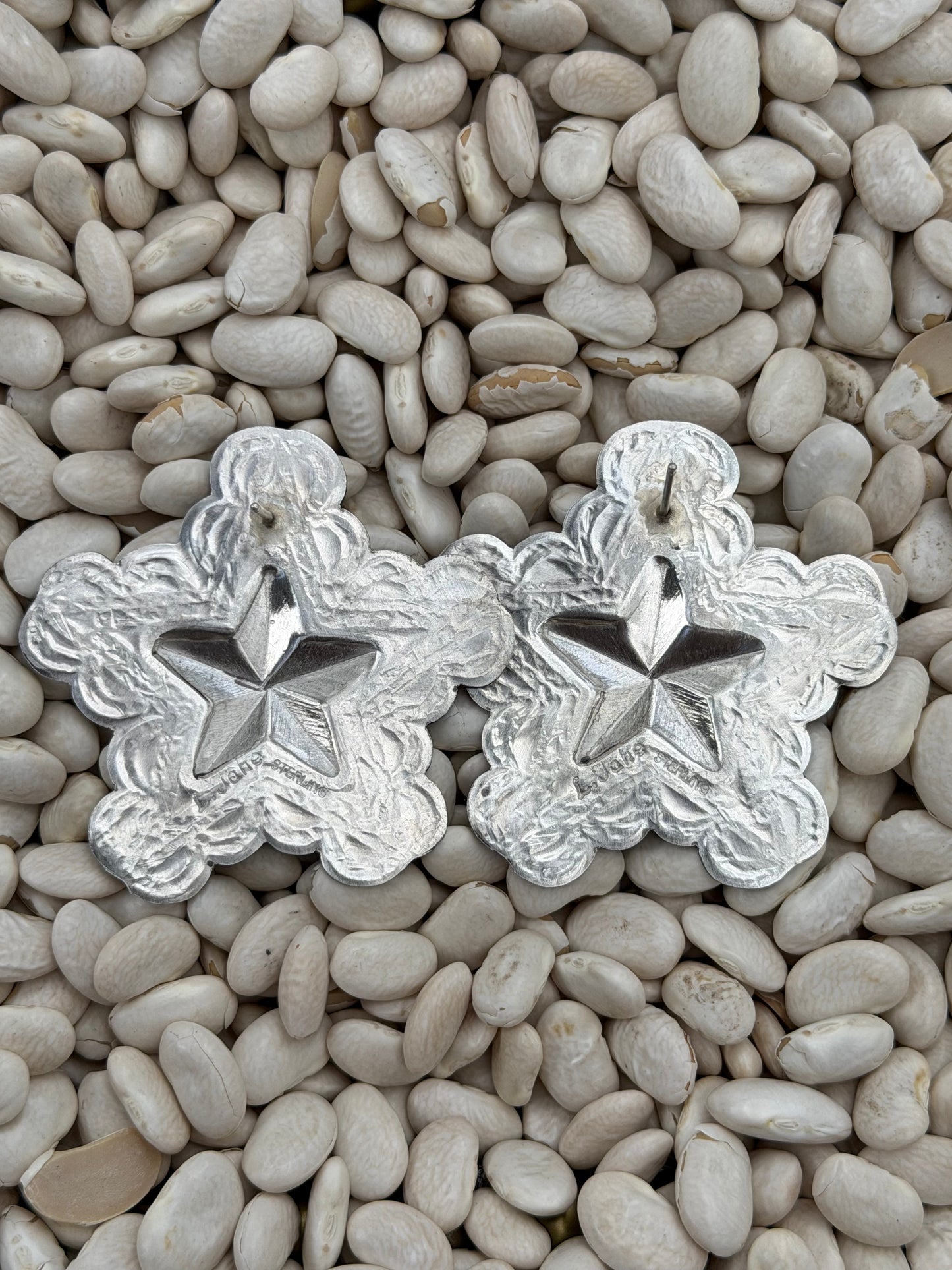 Leander Tahe | Sterling Silver Star Stud Earrings