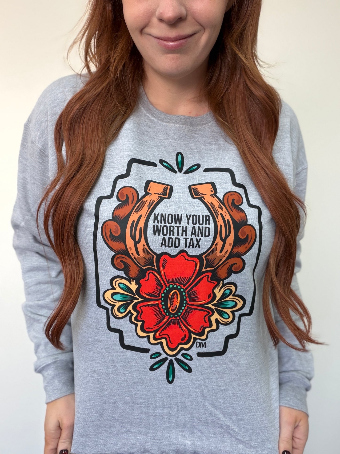 Know Your Worth Crewneck Sweatshirt
