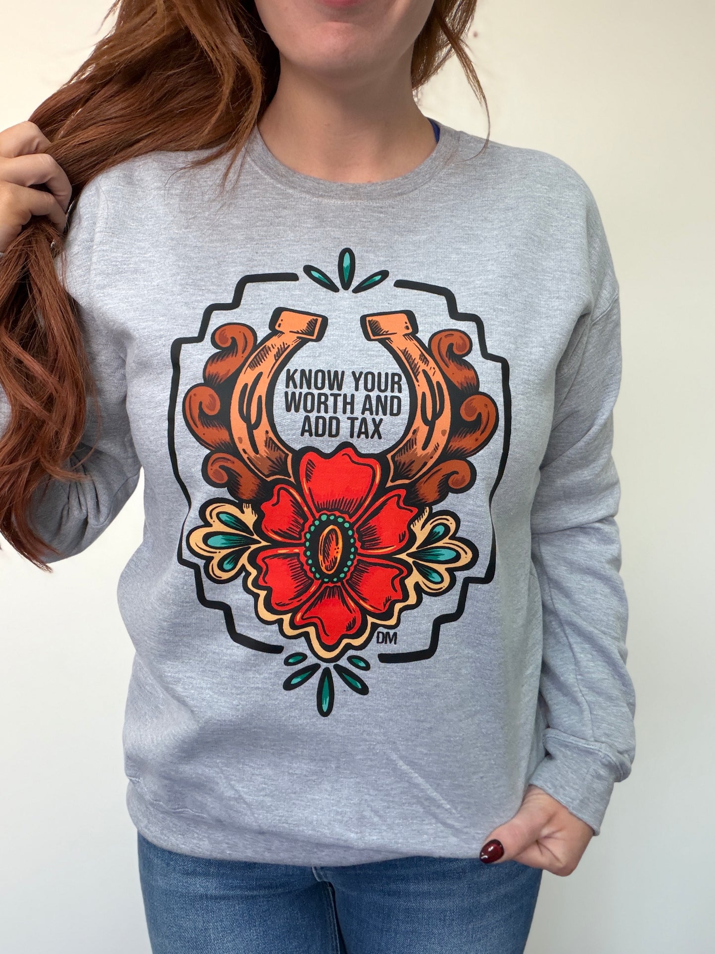 Know Your Worth Crewneck Sweatshirt