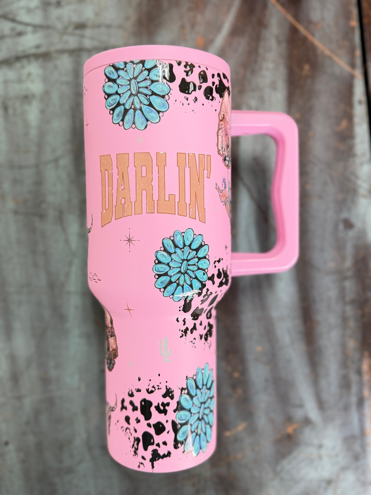 Darlin Desert Drinker 40 oz Western Tumbler