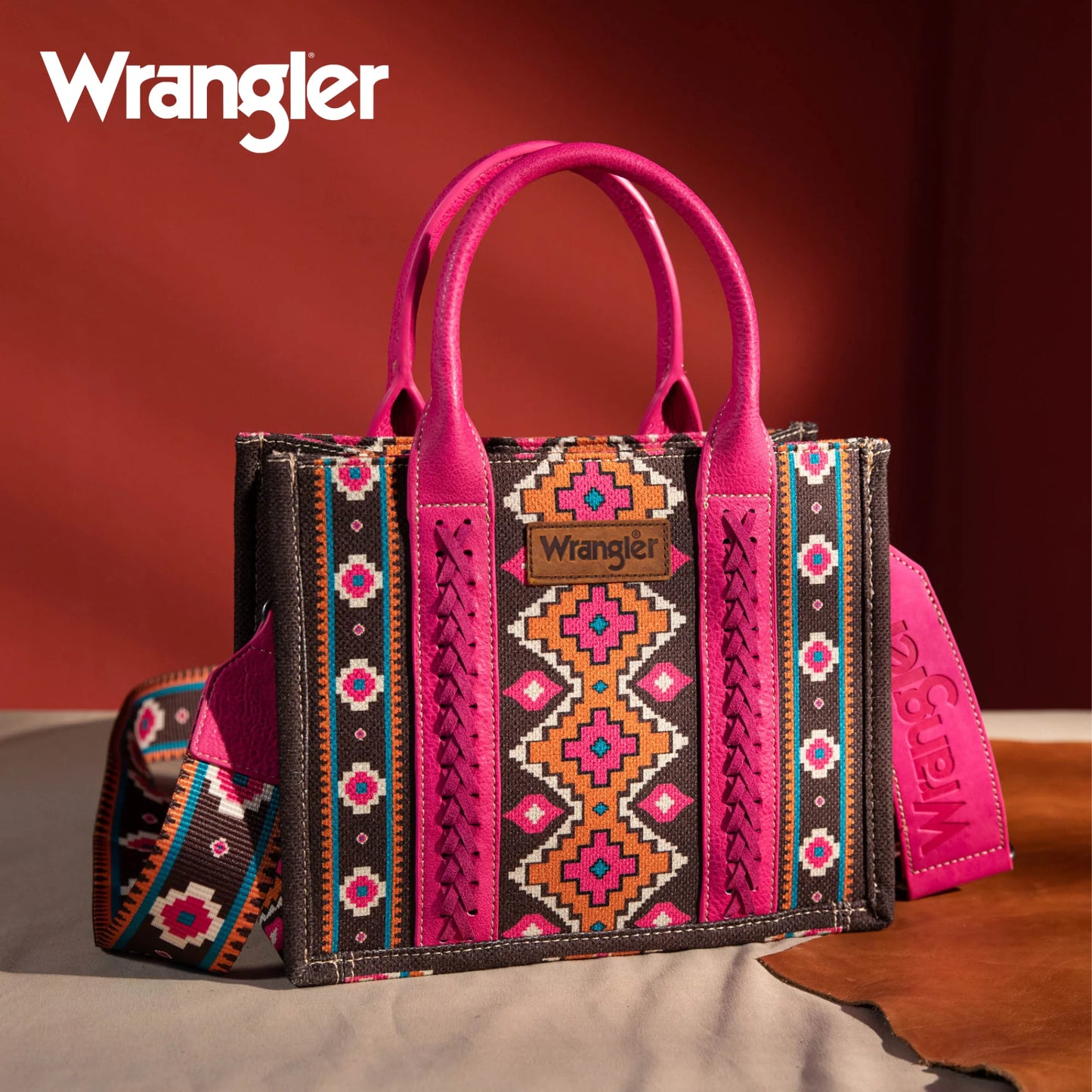Wrangler leather TOTE purse – Southwest Bedazzle