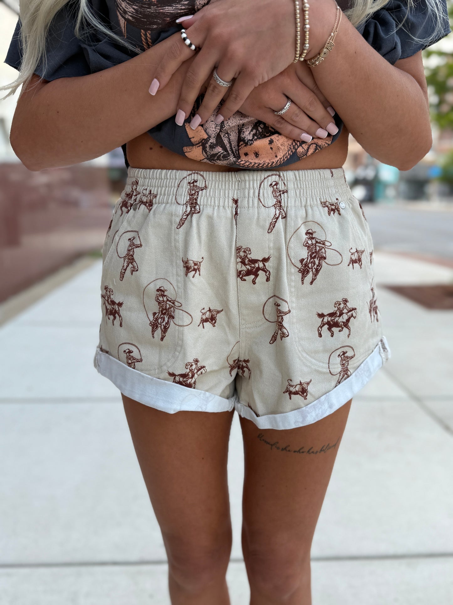 Rodeo Days Western Shorts