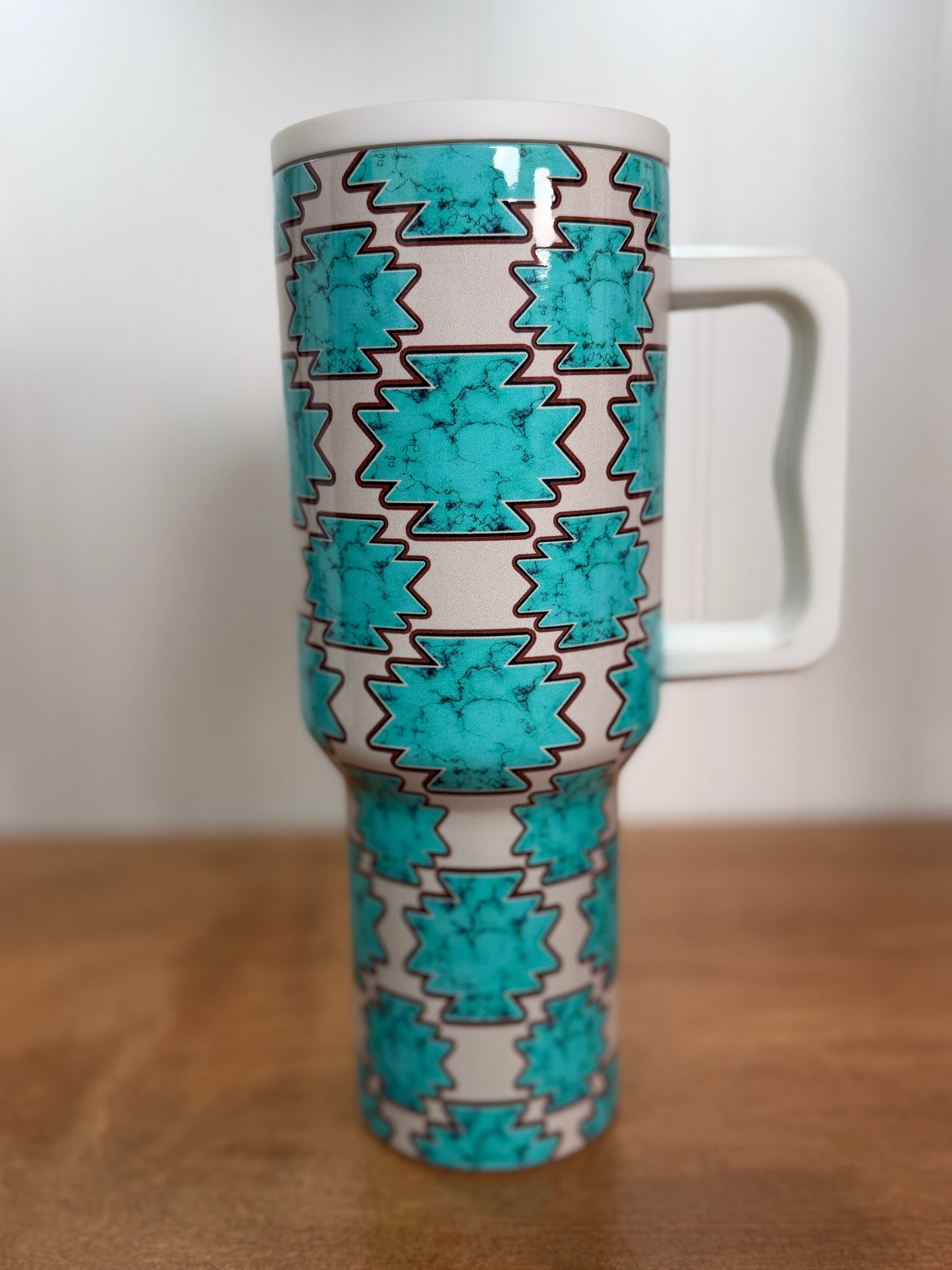 Turquoise Oasis 40oz Tumbler