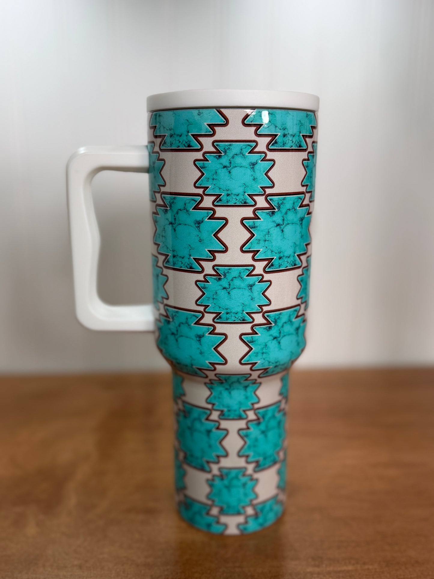 Turquoise Oasis 40oz Tumbler
