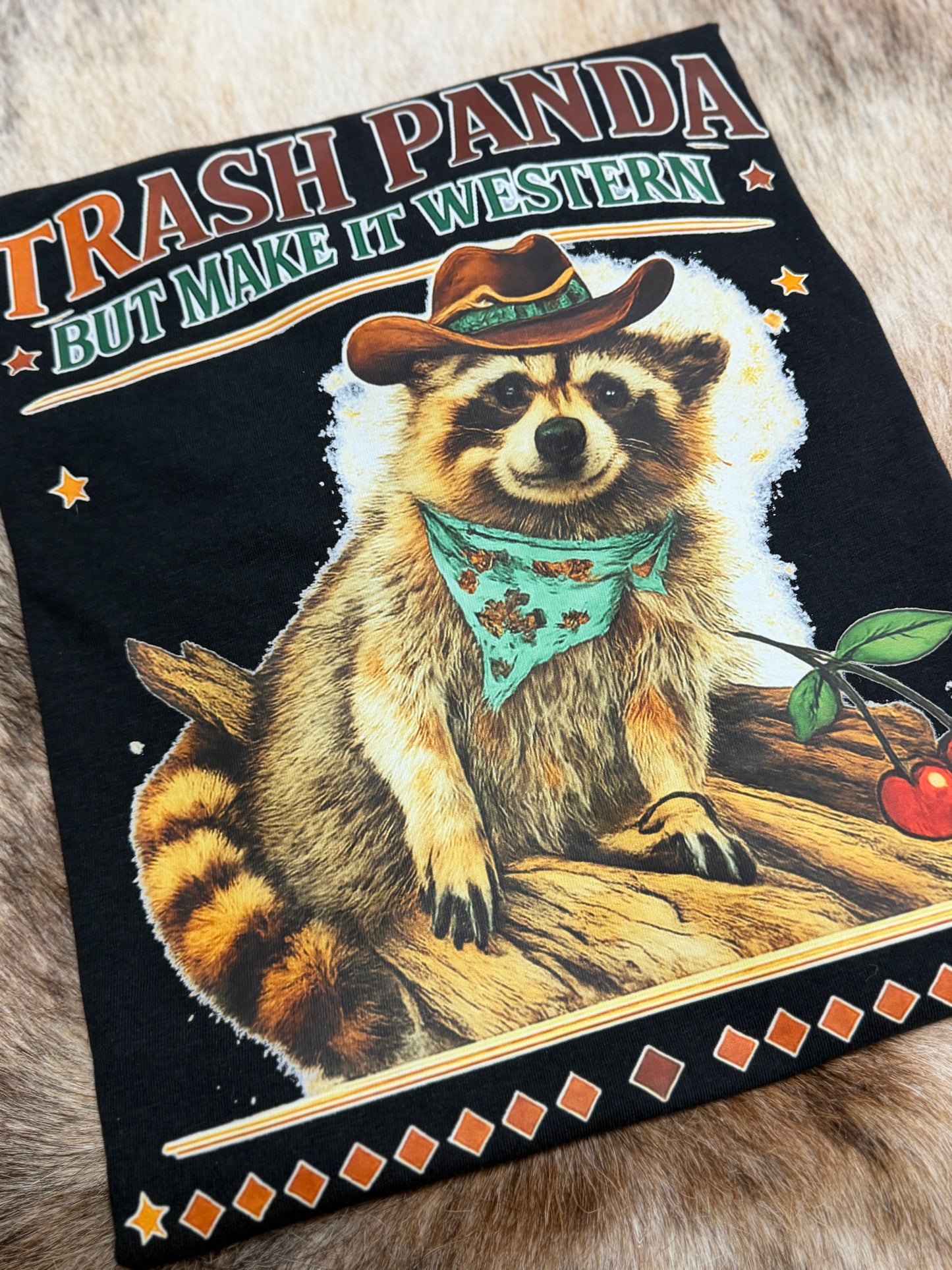 Walter The Raccoon Comfort Colors Tee