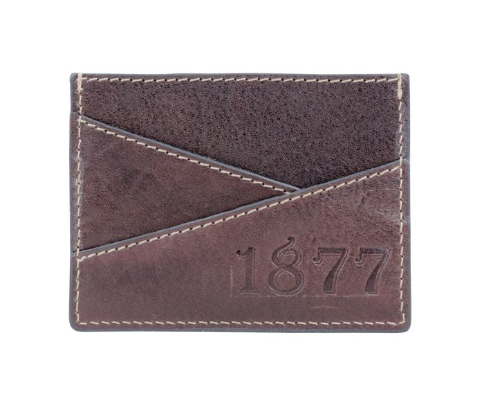 Leather Hand Tooled Credit Card Holder