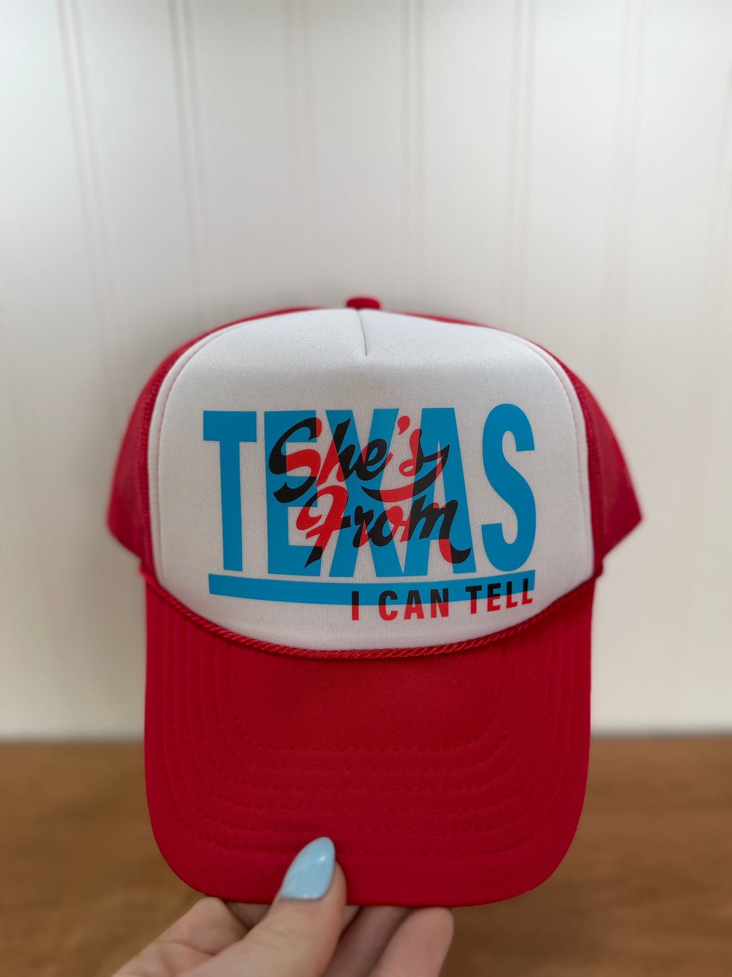 Shes From Texas Trucker Hat