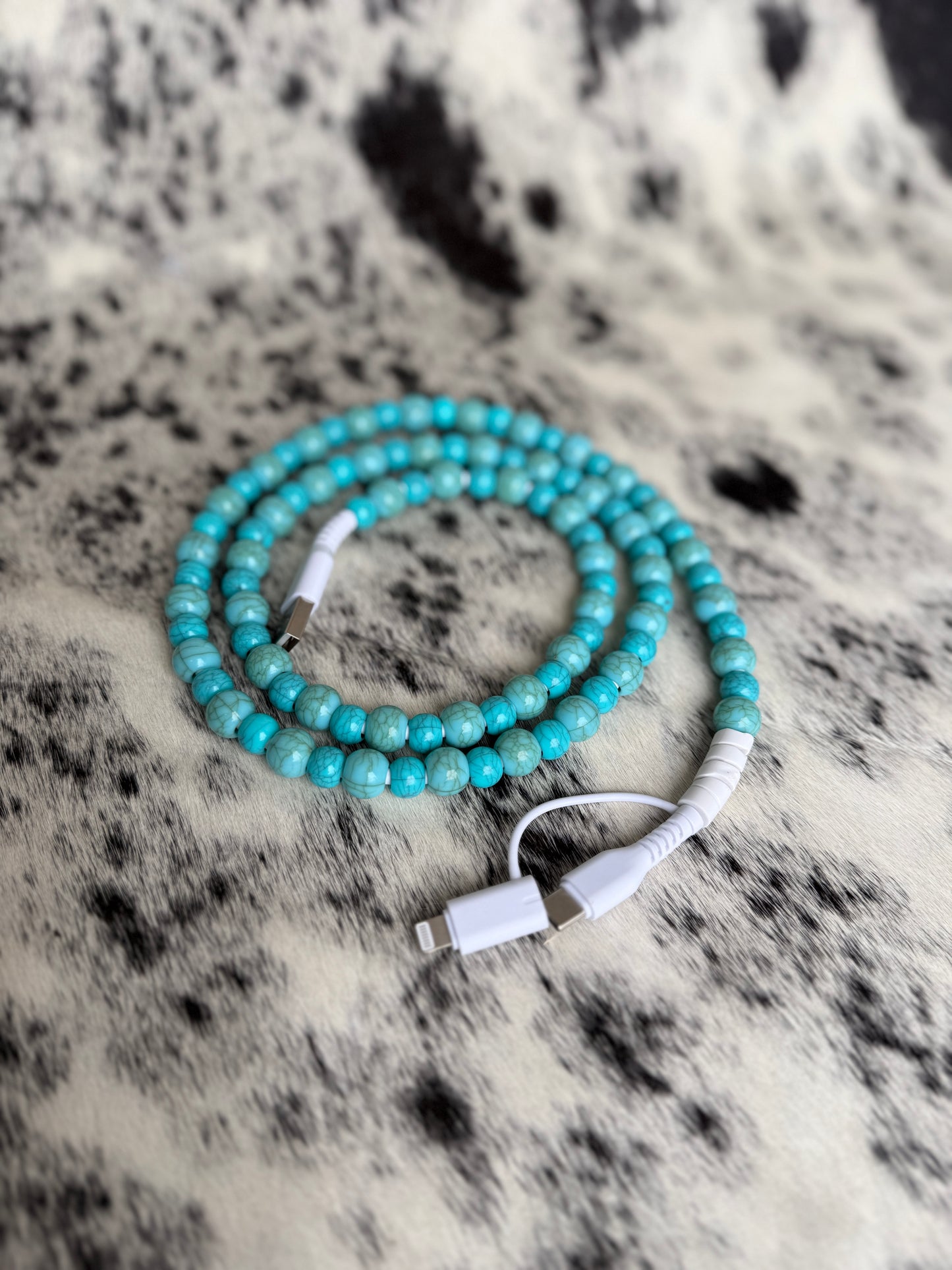 3-In-1 Mixed Beaded Charging Cable