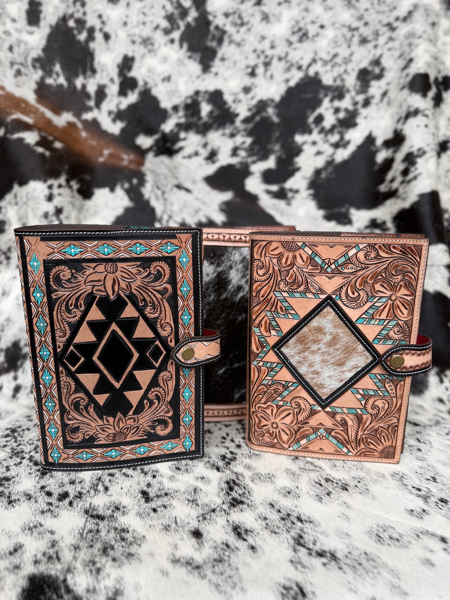 Leather Tooled Bible Cover