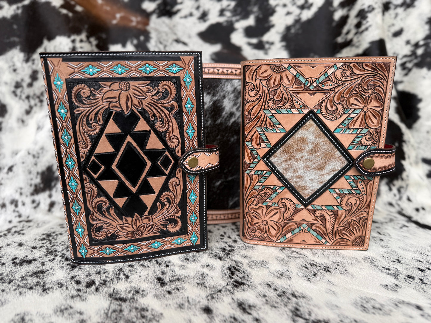 Leather Tooled Bible Cover