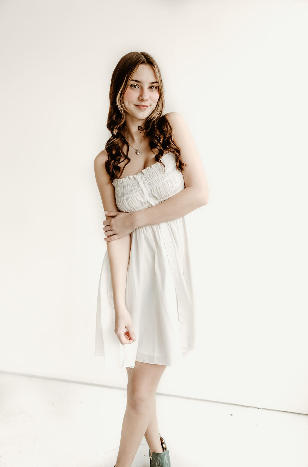 Little White Cotton Dress