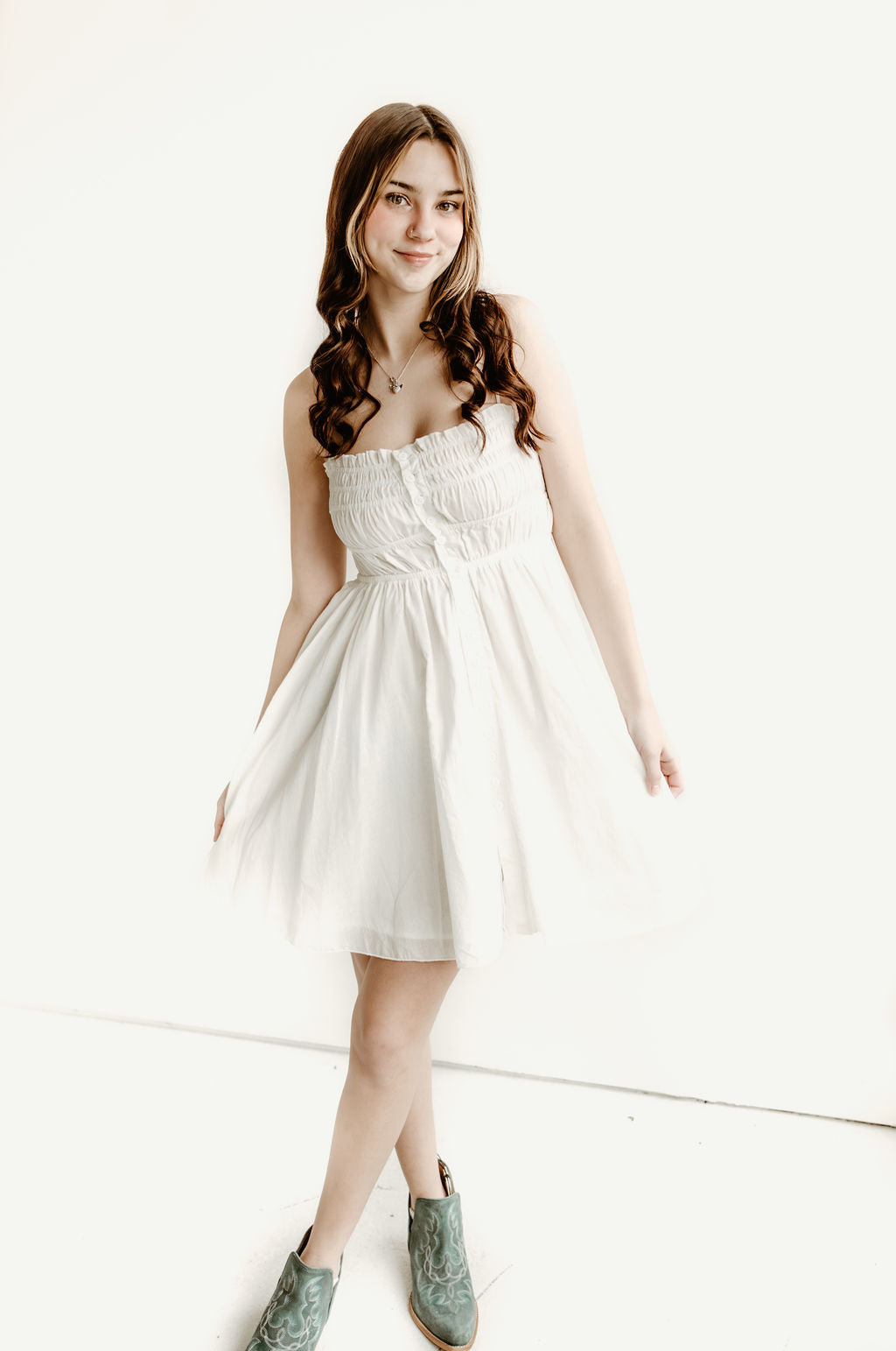 Little White Cotton Dress