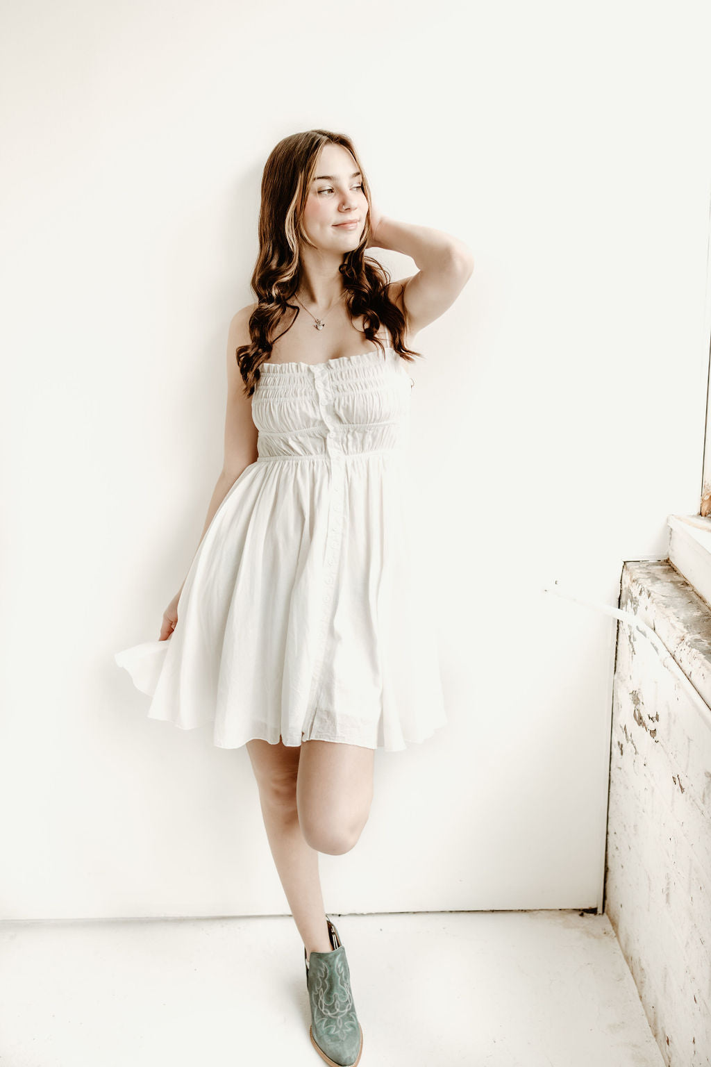 Little White Cotton Dress