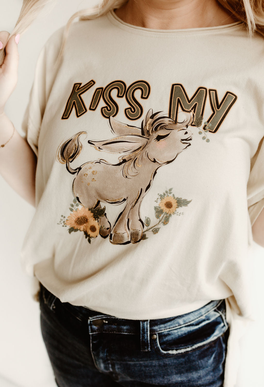 Kiss My Donkey Tee