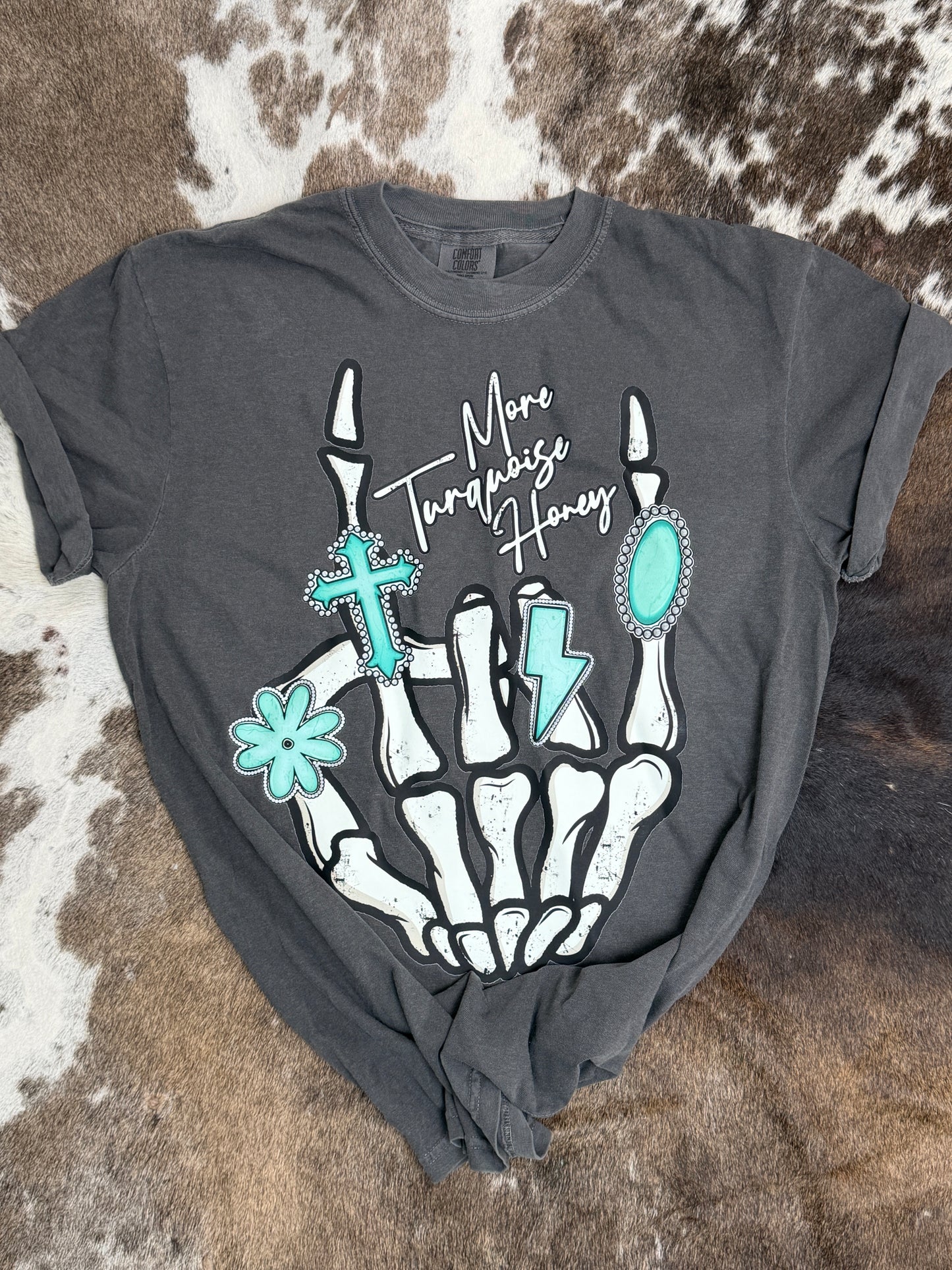 More Turquoise Honey Graphic Tee – Comfort Colors Unisex Tee