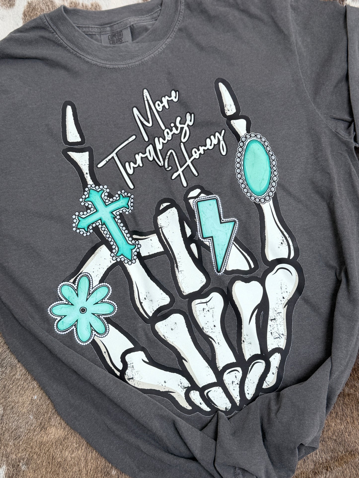 More Turquoise Honey Graphic Tee – Comfort Colors Unisex Tee