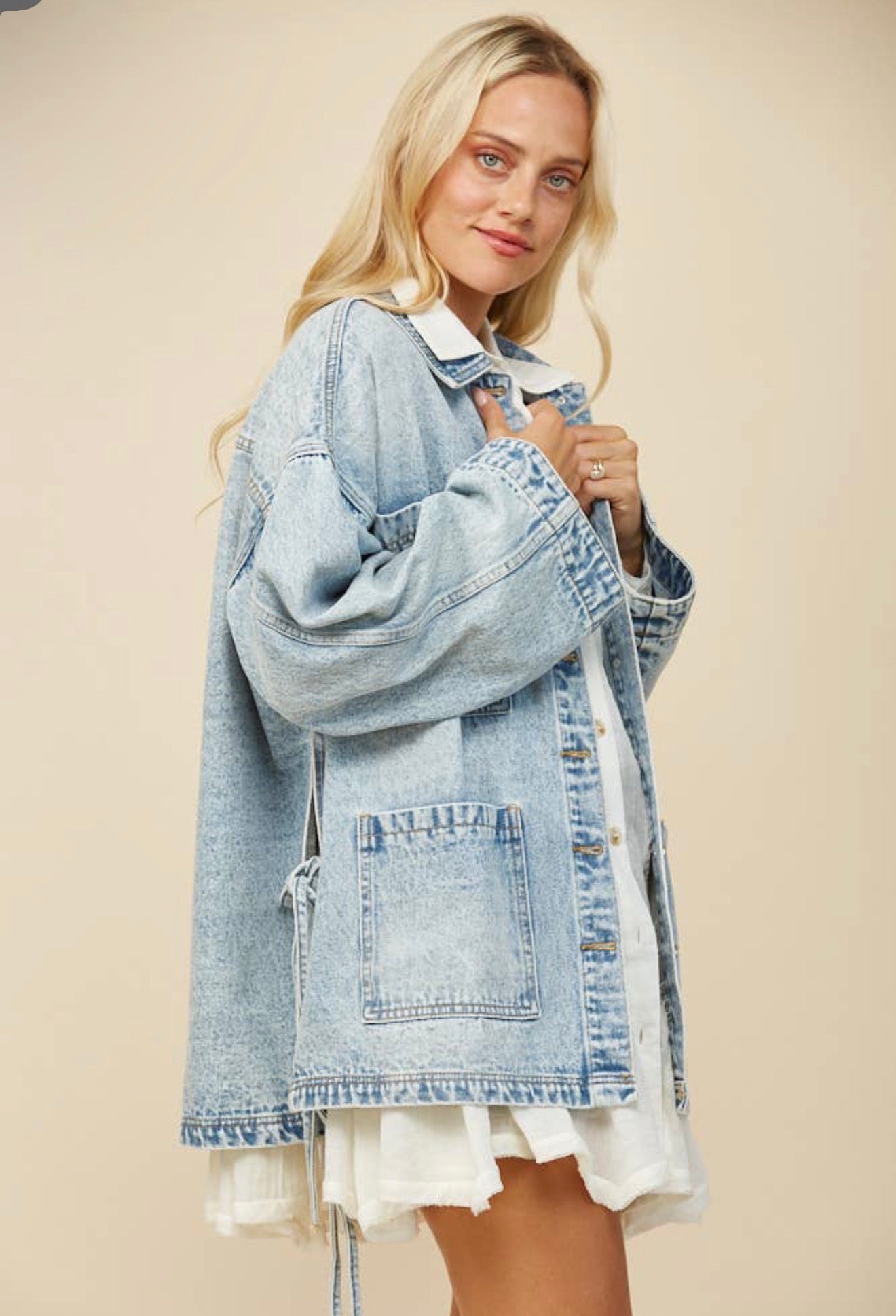 Easy Rider Oversized Denim Jacket