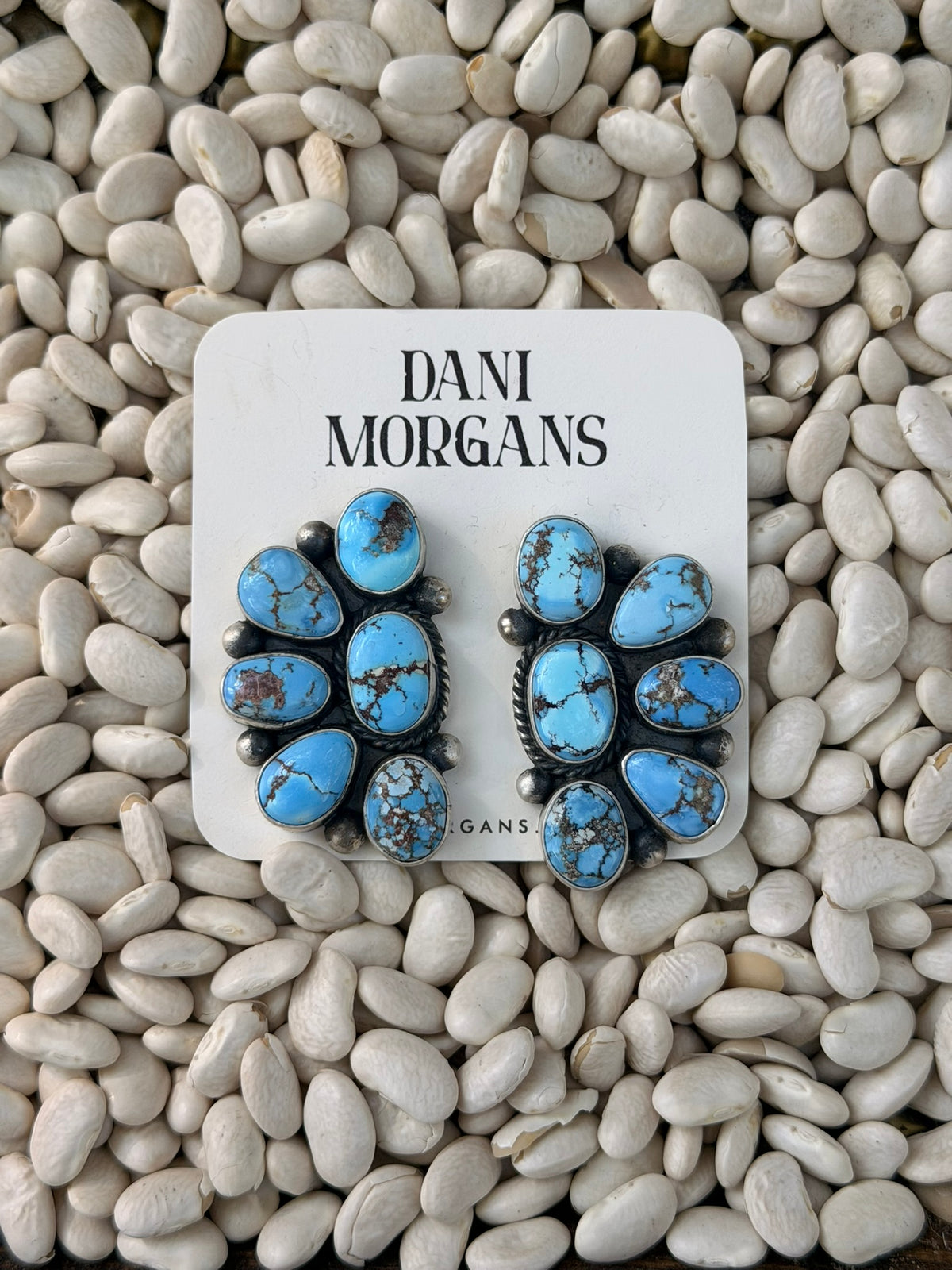 TS Golden Hills Half Cluster Earrings
