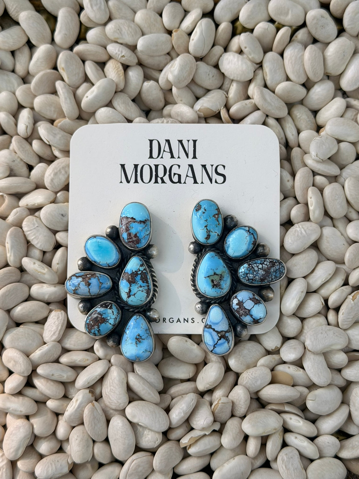 TS Golden Hills Half Cluster Earrings