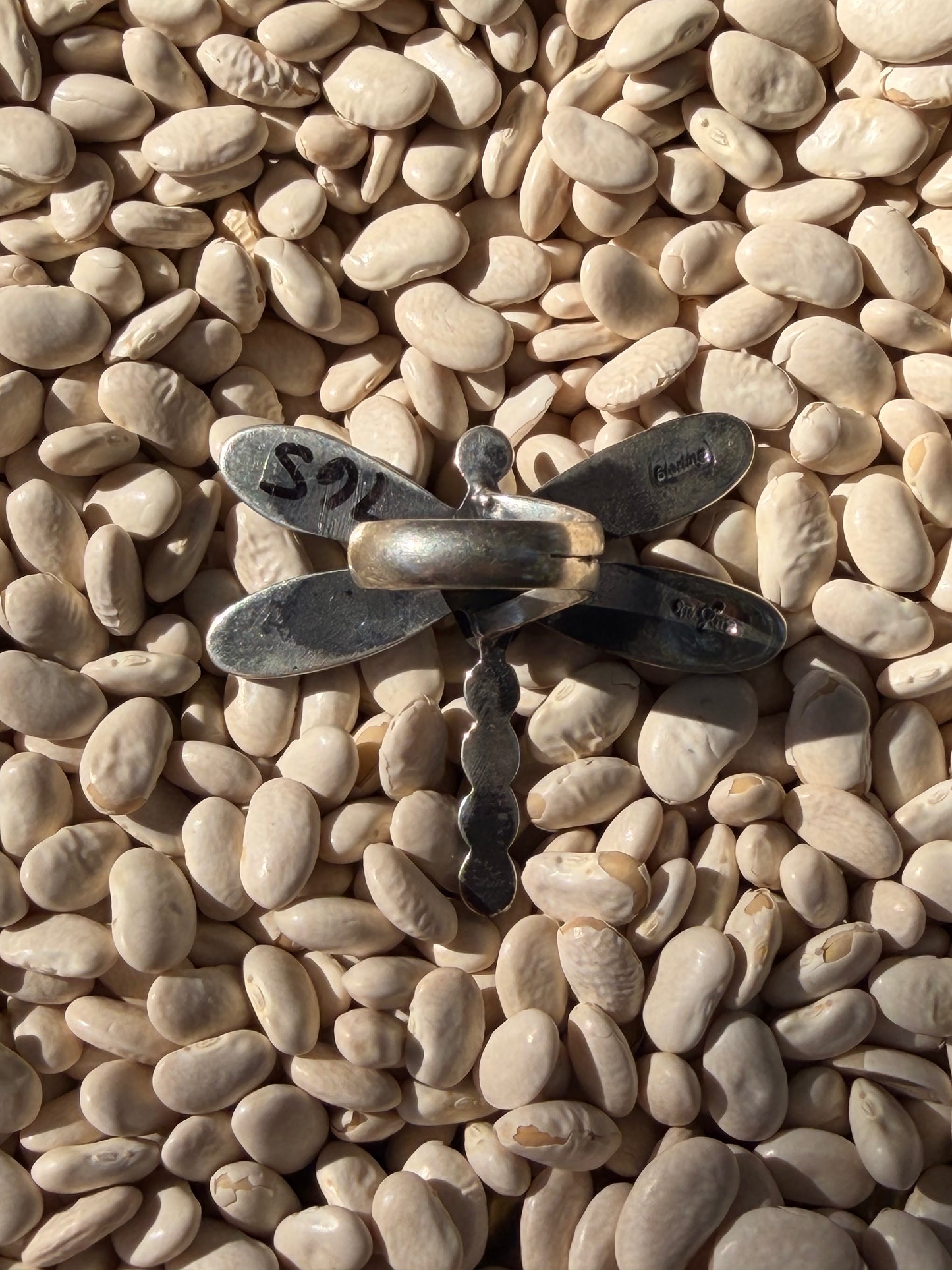 Native Made Dragonfly Adjustable Ring