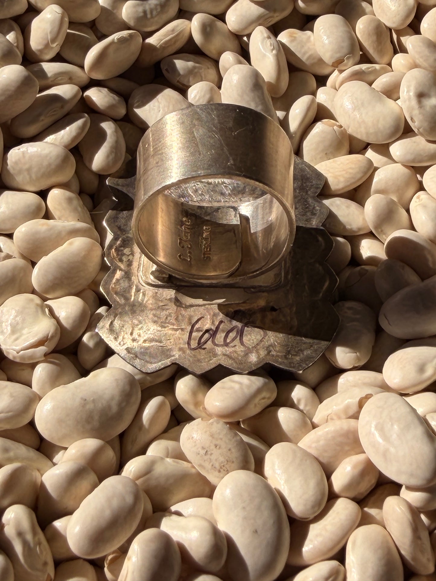 L. Jahe All Sterling Silver Adjustable Ring