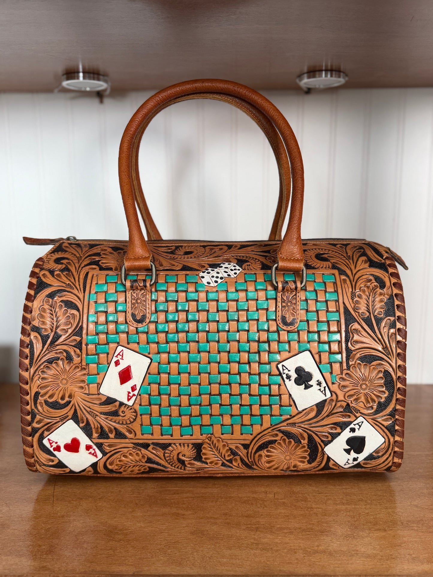 Poker Night Western Speedy Bag