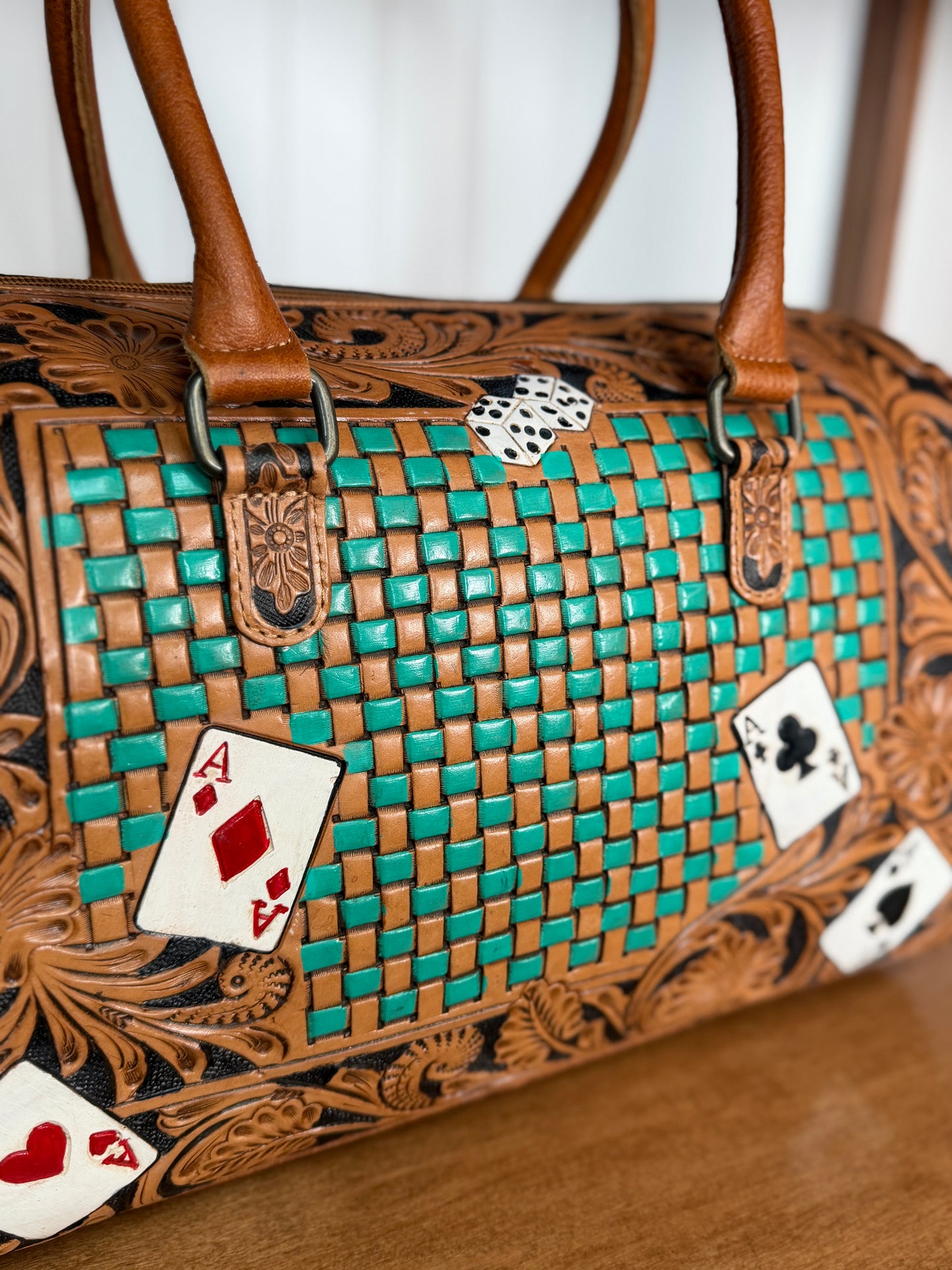 Poker Night Western Speedy Bag
