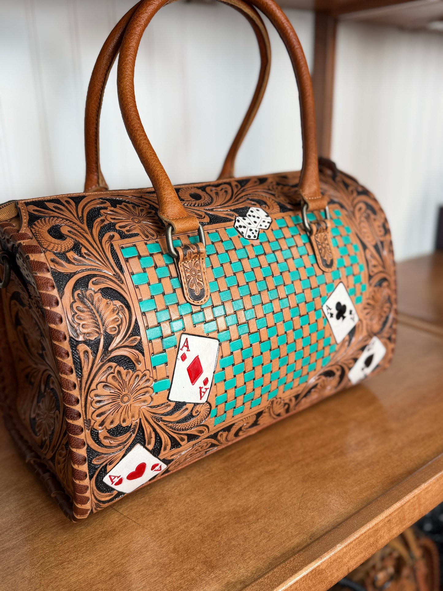 Poker Night Western Speedy Bag