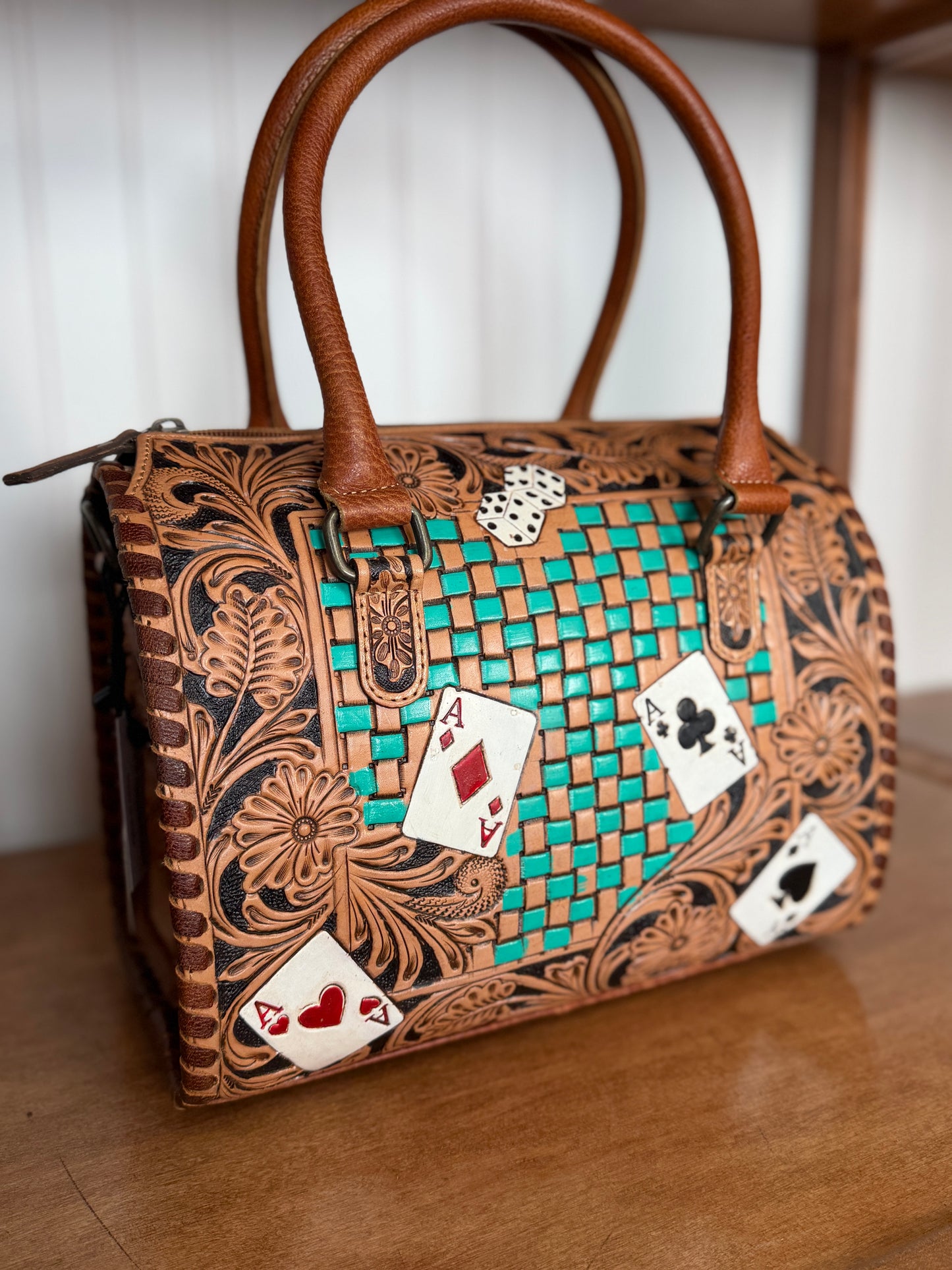 Poker Night Western Speedy Bag