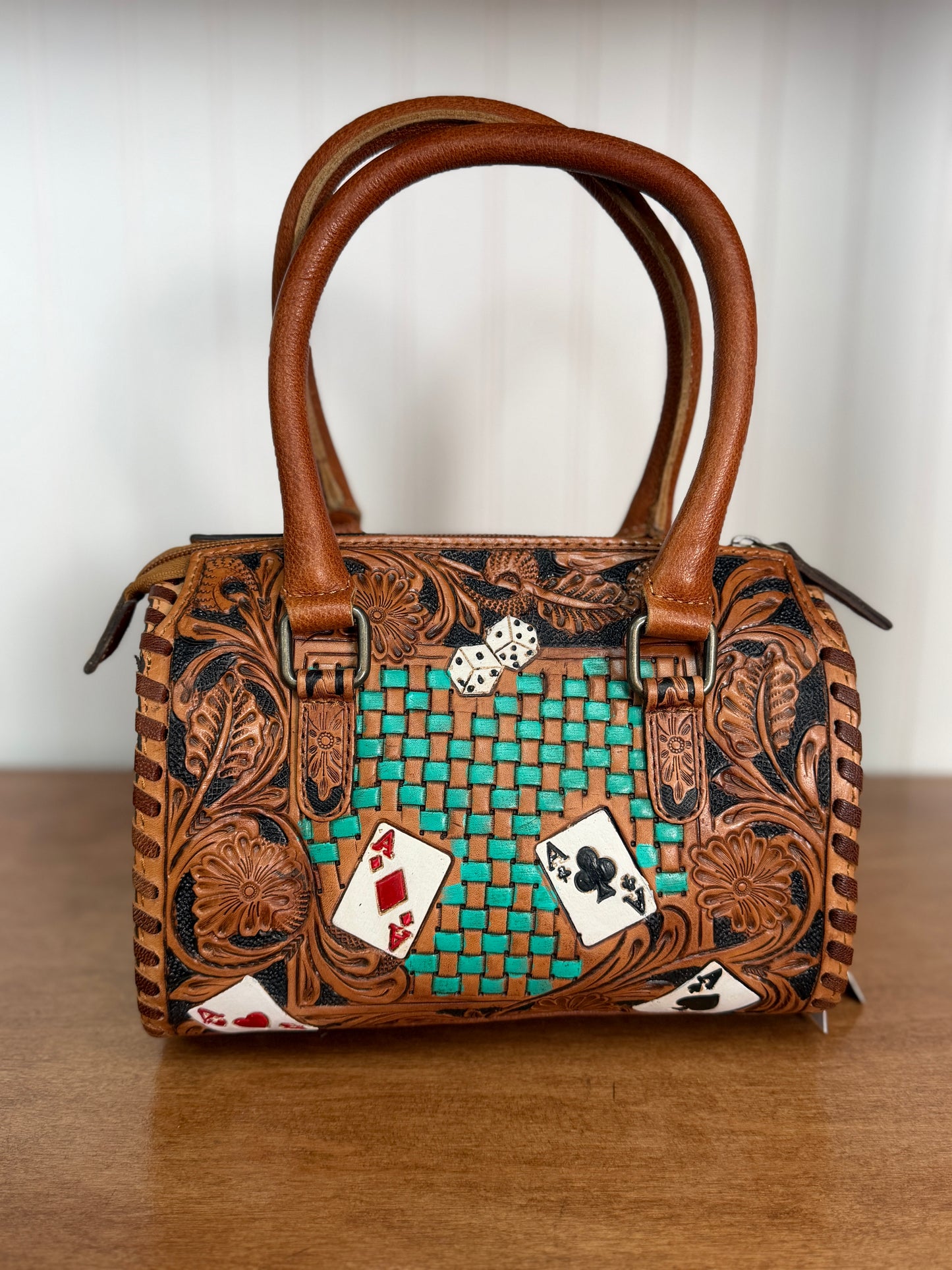 Poker Night Western Speedy Bag