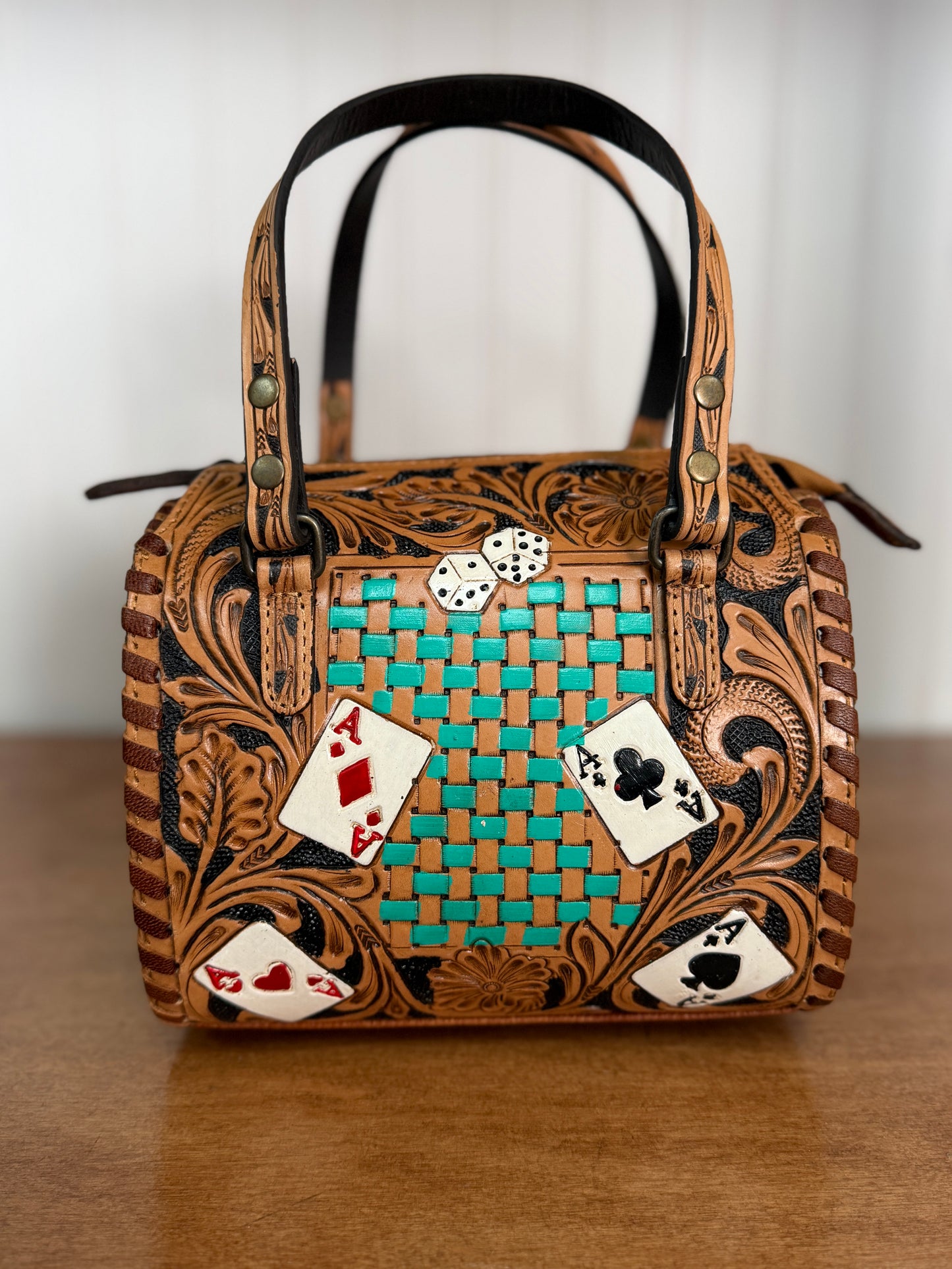 Poker Night Western Speedy Bag
