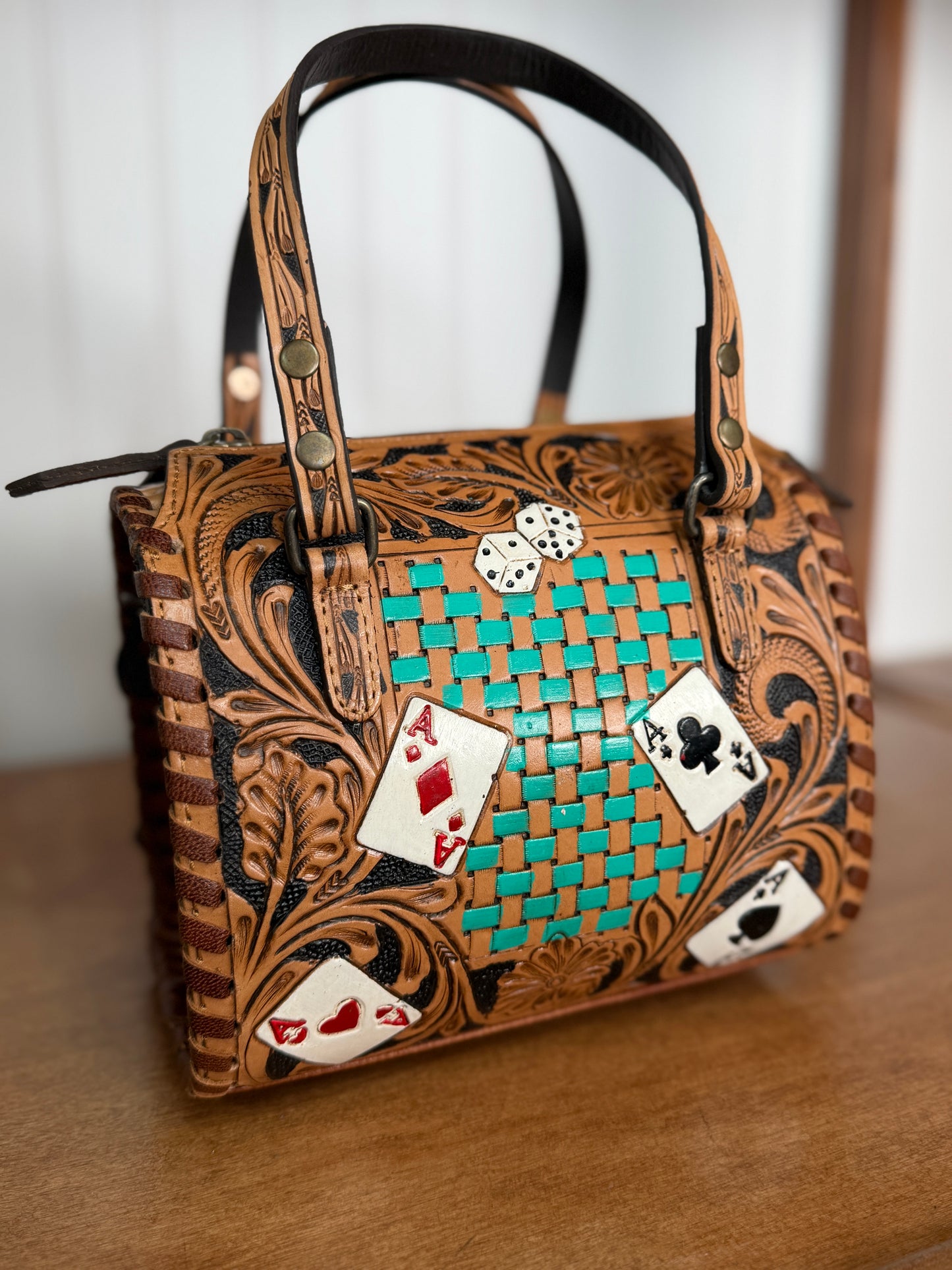 Poker Night Western Speedy Bag