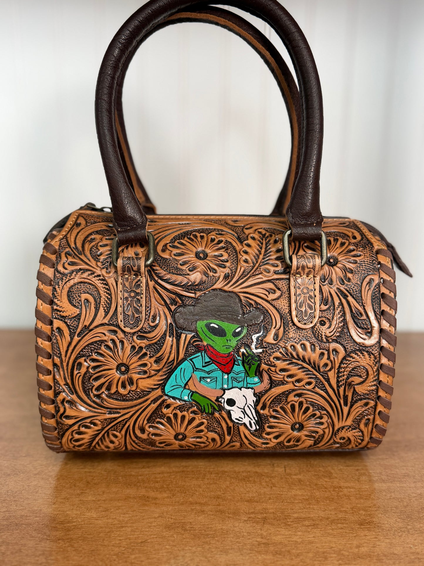 Cosmic Cowgirl Western Speedy Bag