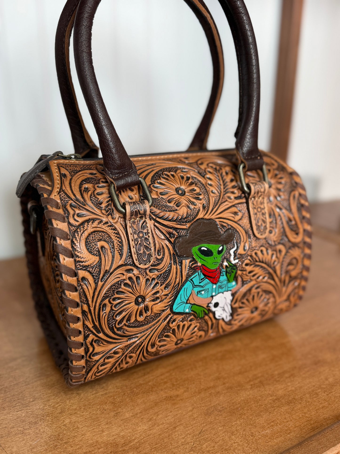 Cosmic Cowgirl Western Speedy Bag