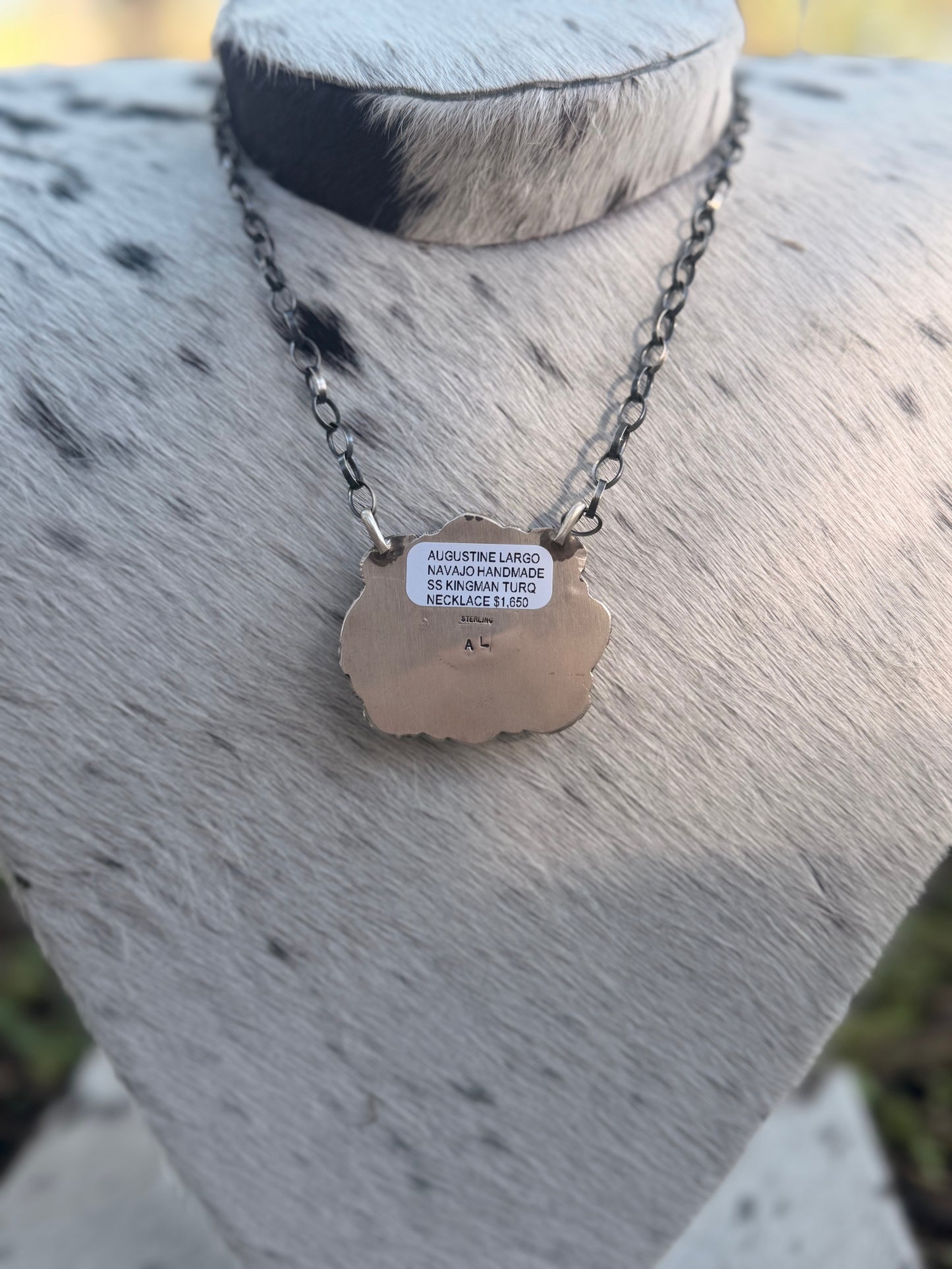 Augustine Largo | Kingman Turquoise Cluster Necklace