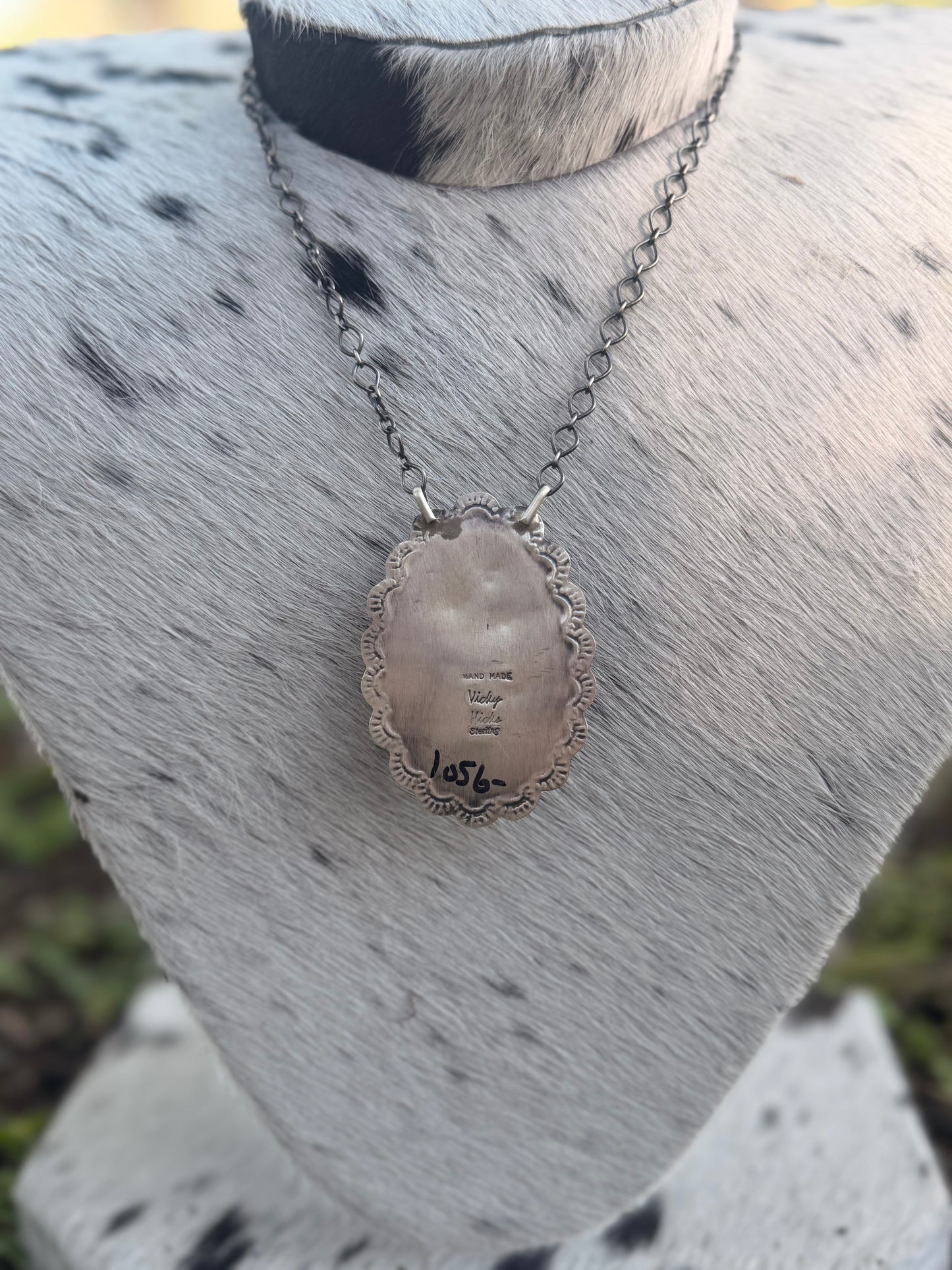 Vicky Hicks | Single Stone Turquoise Necklace