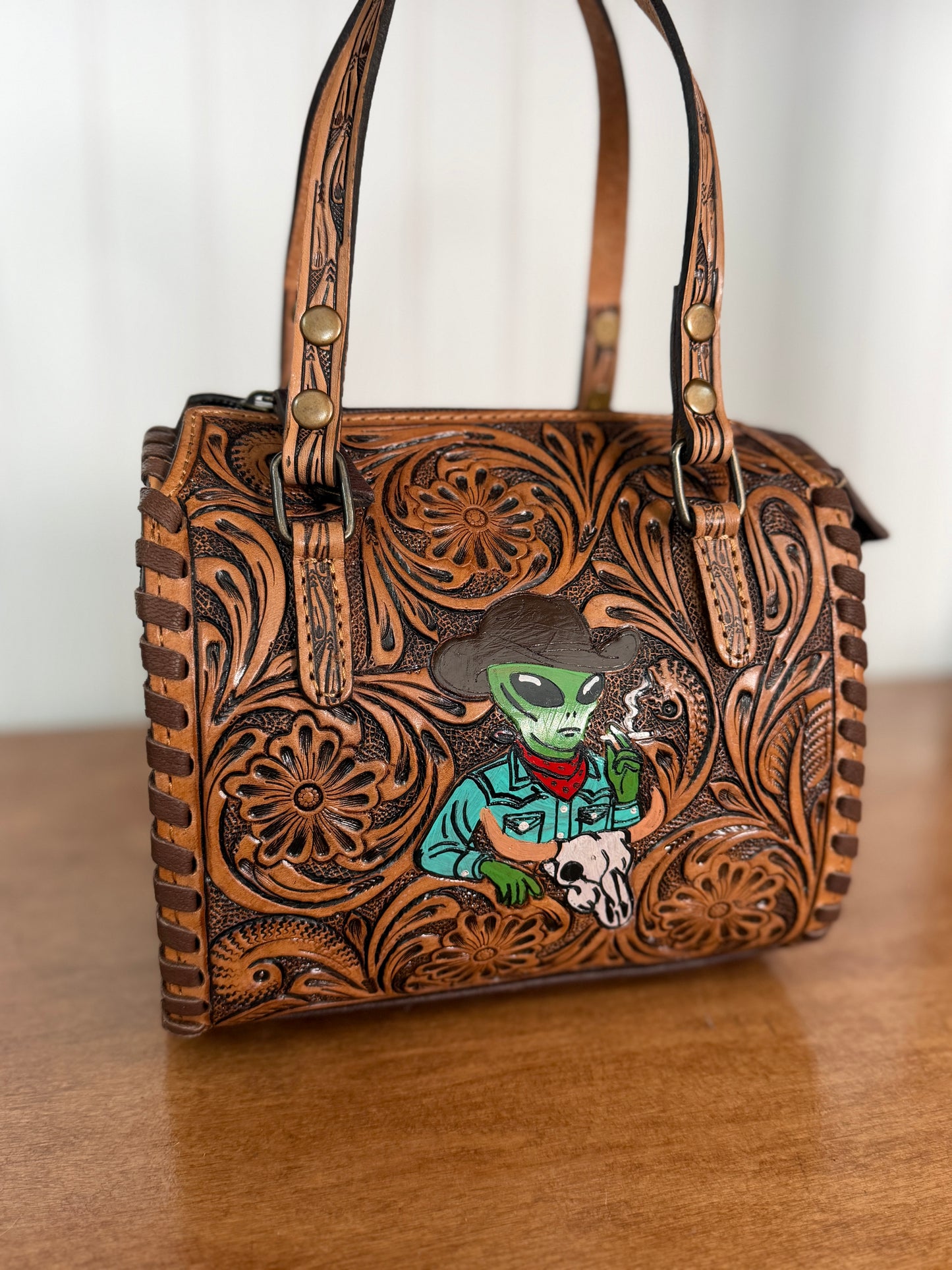 Cosmic Cowgirl Western Speedy Bag