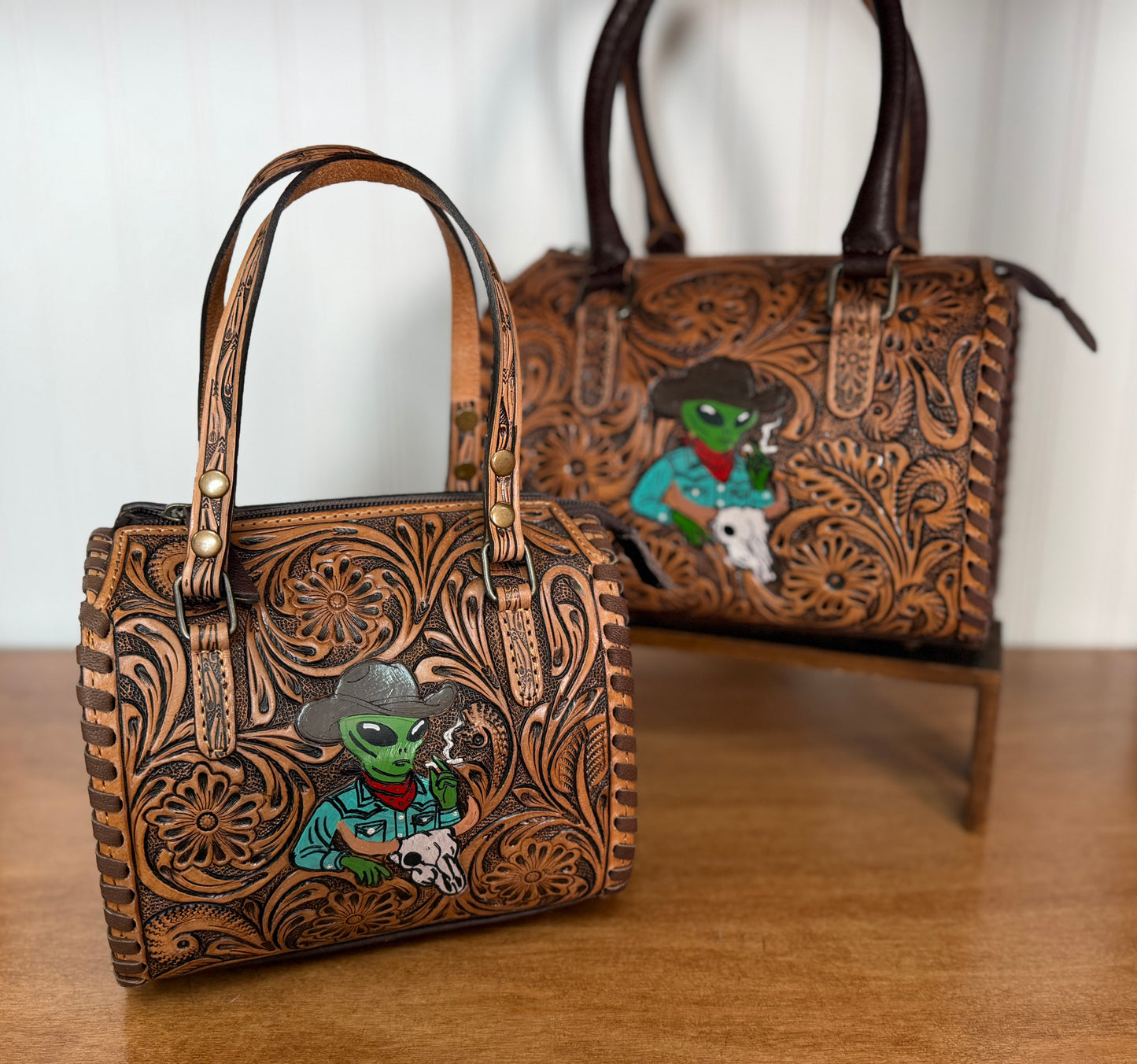 Cosmic Cowgirl Western Speedy Bag