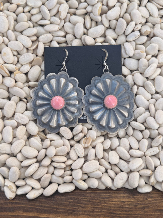 Dale Morgan | Pink Conch Concho Dangles